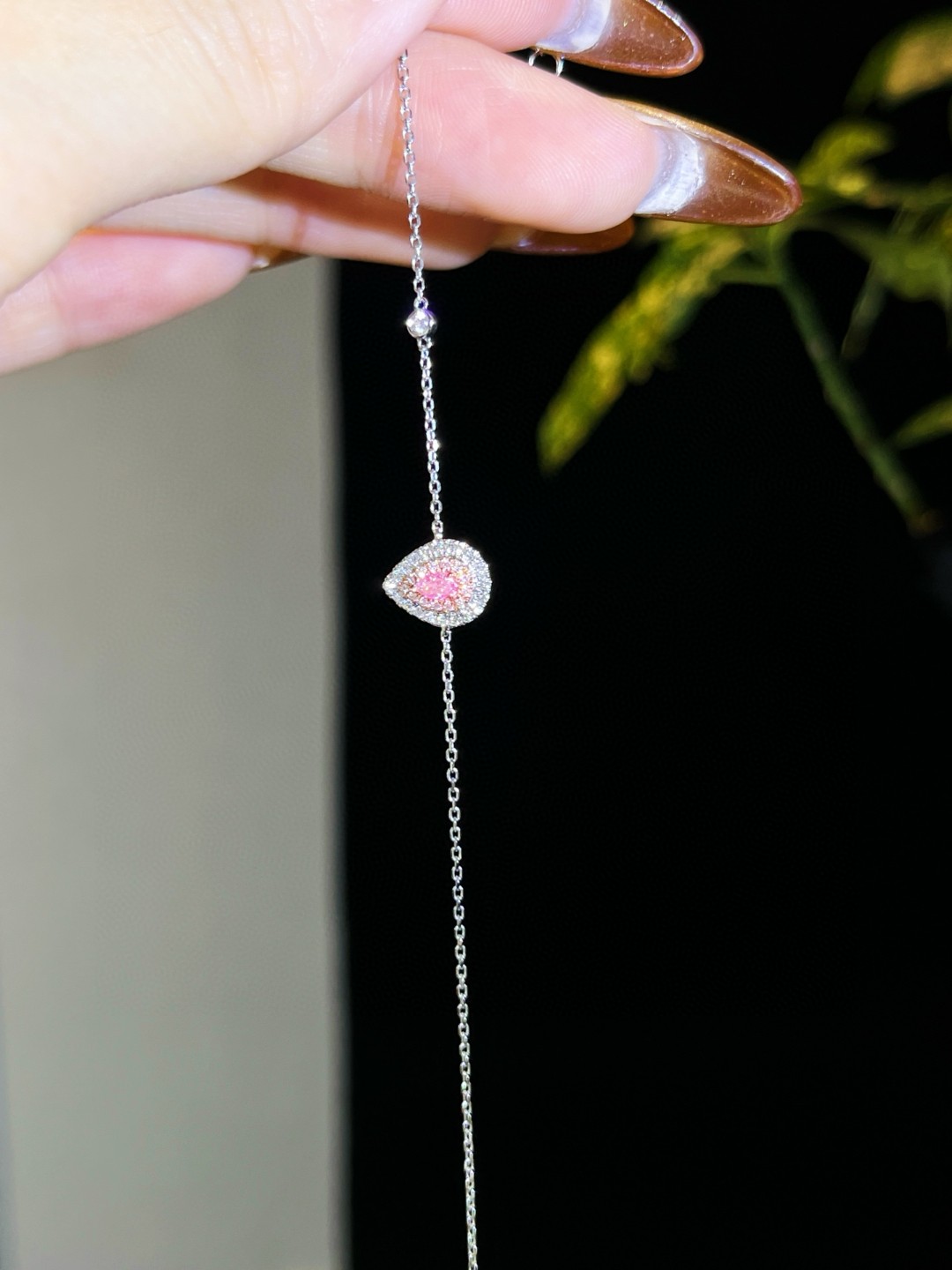 18K Pink Diamond Bracelet 