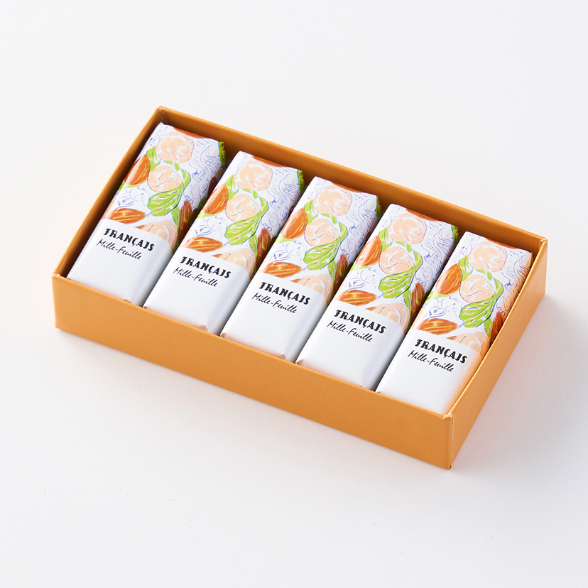 四月連線貨品 - 日本Francais 榛果杏仁千層酥 5入