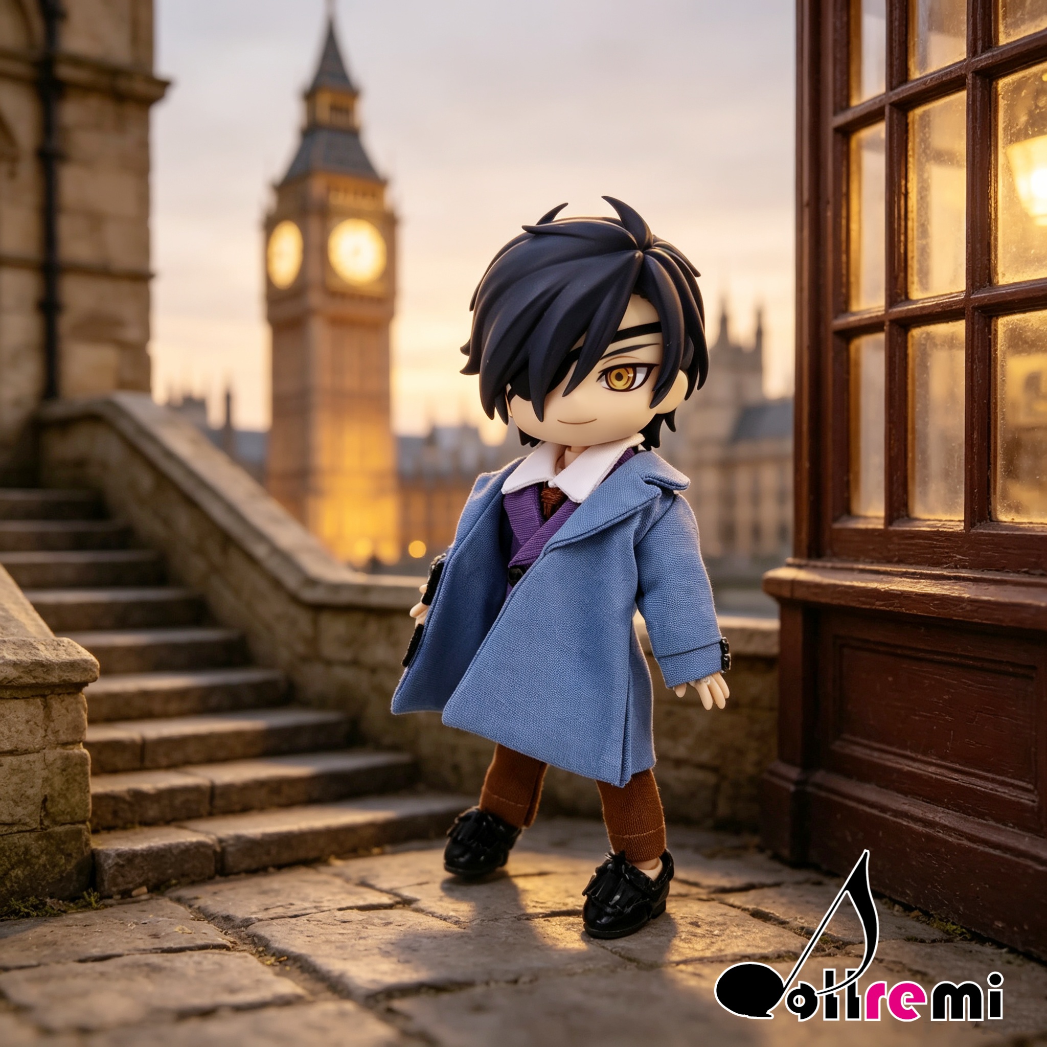 【dollremi】(OB0521) COS 黑塔利亚 World☆Stars 阿尔弗雷德·F·琼斯 Alfred F. Jones 黑桃国扑克牌设定 Spade Country Poker Setting