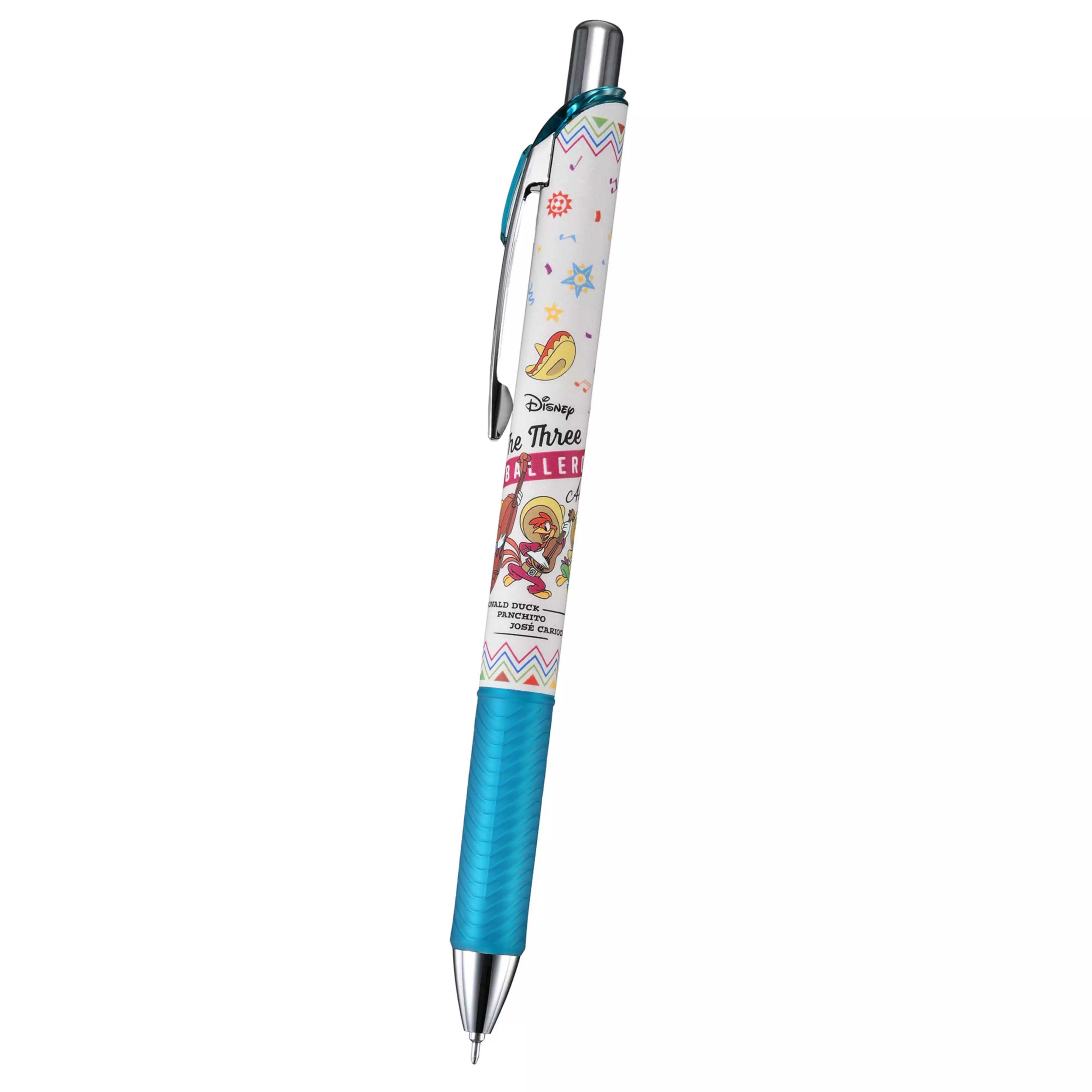 現貨｜【日本 Disney Store 限定】Donald Duck 唐老鴨  The Three Caballeros 日本製 Pentel EnerGel 0.5mm 黑色 啫喱筆 208834