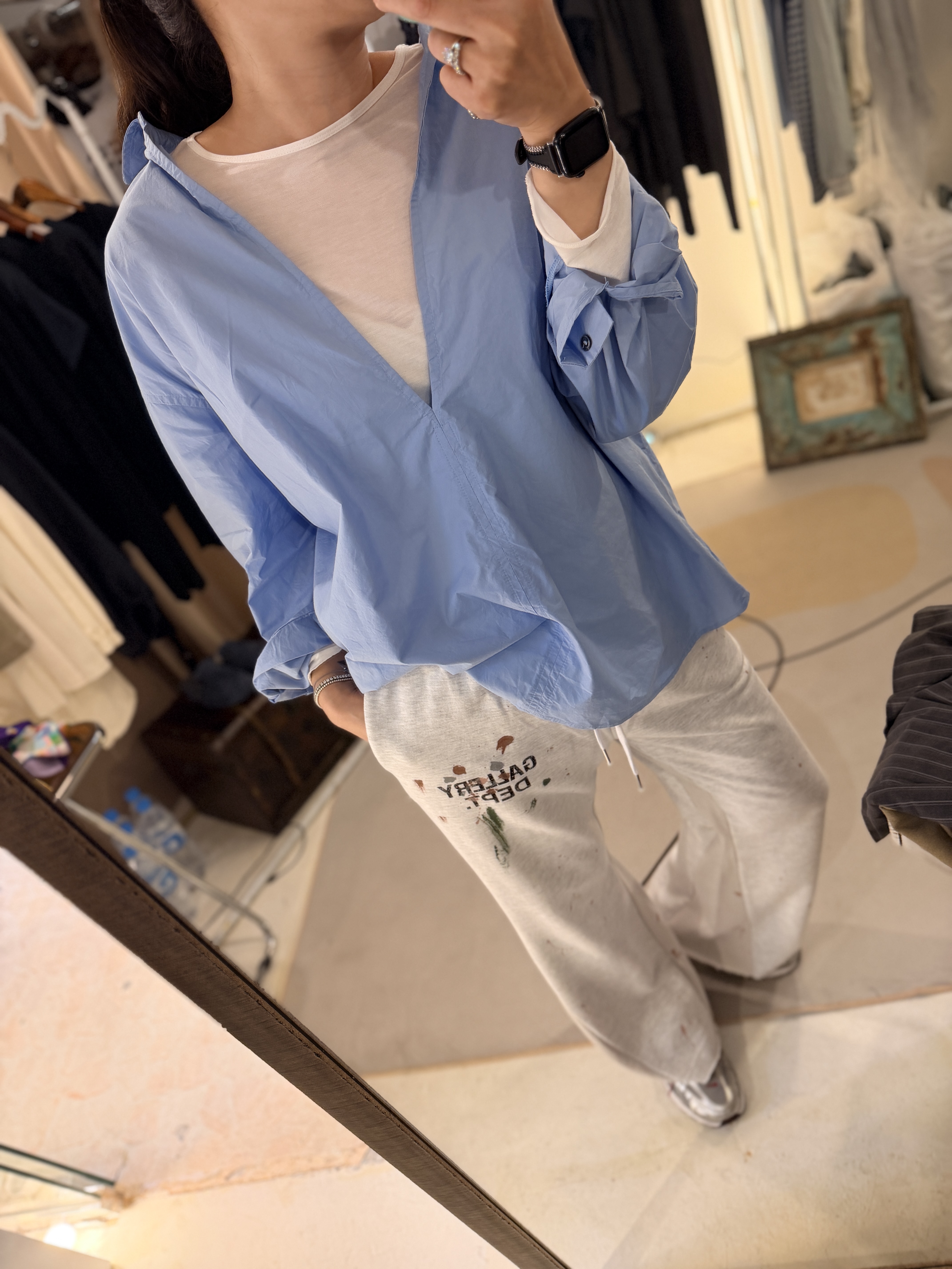 Deep V shirt