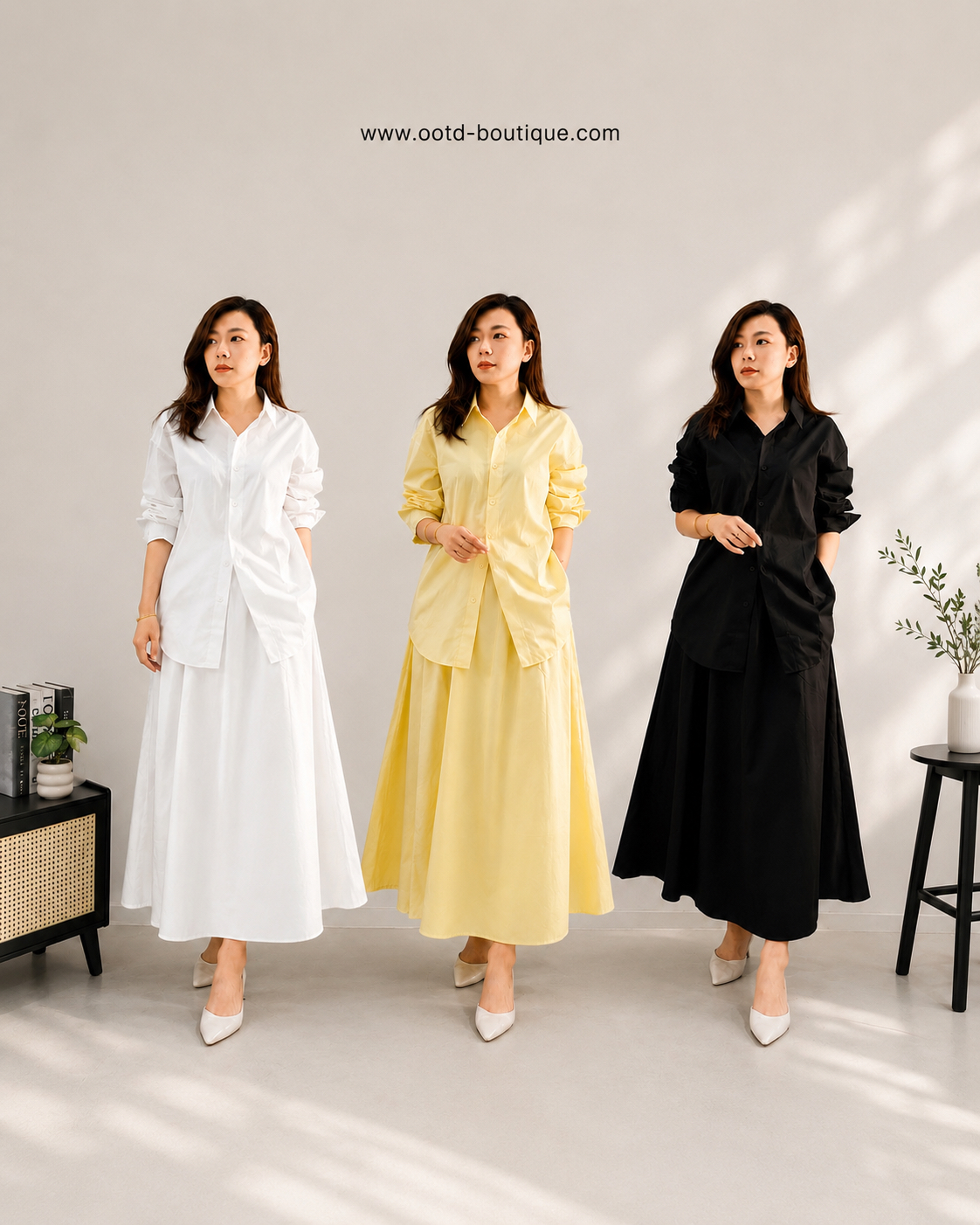 7484 Fashionable Set ( Top + Skirt)