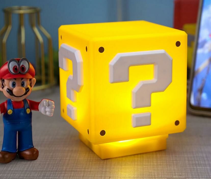 Mario 問號小夜燈- 1件