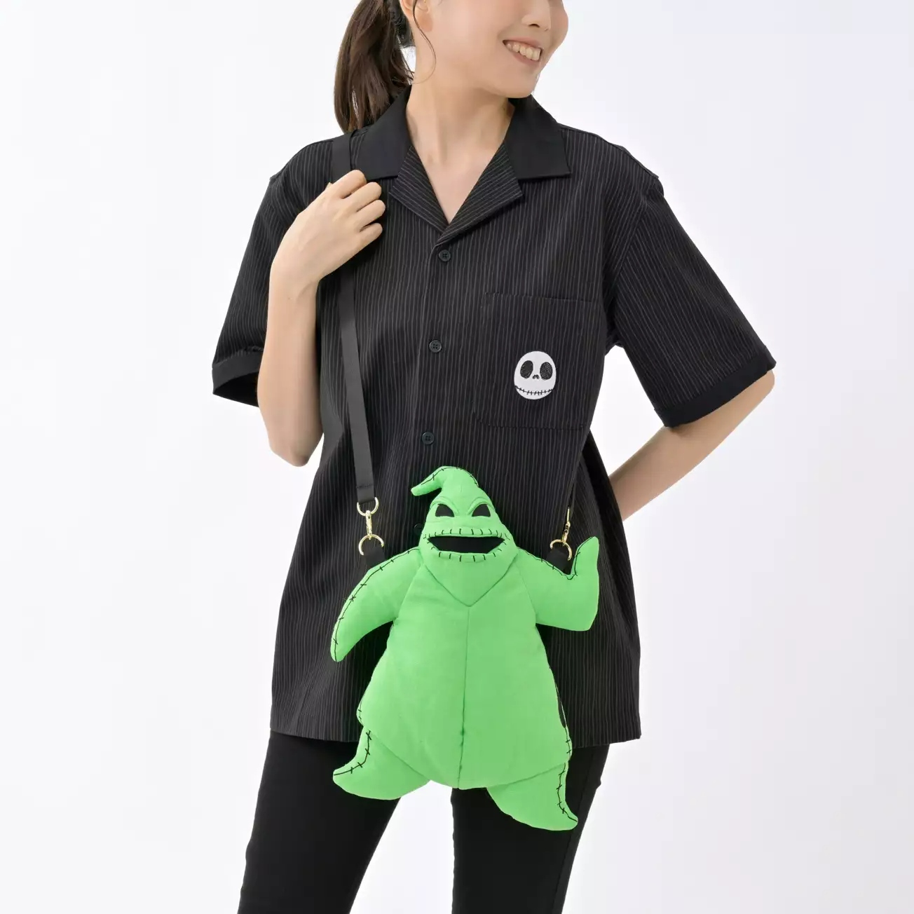 🌸 【預訂】Oogie Boogie 公仔斜孭袋 - Fashion Collection - 2026 TIM BURTON'S THE NIGHTMARE BEFORE CHRISTMAS