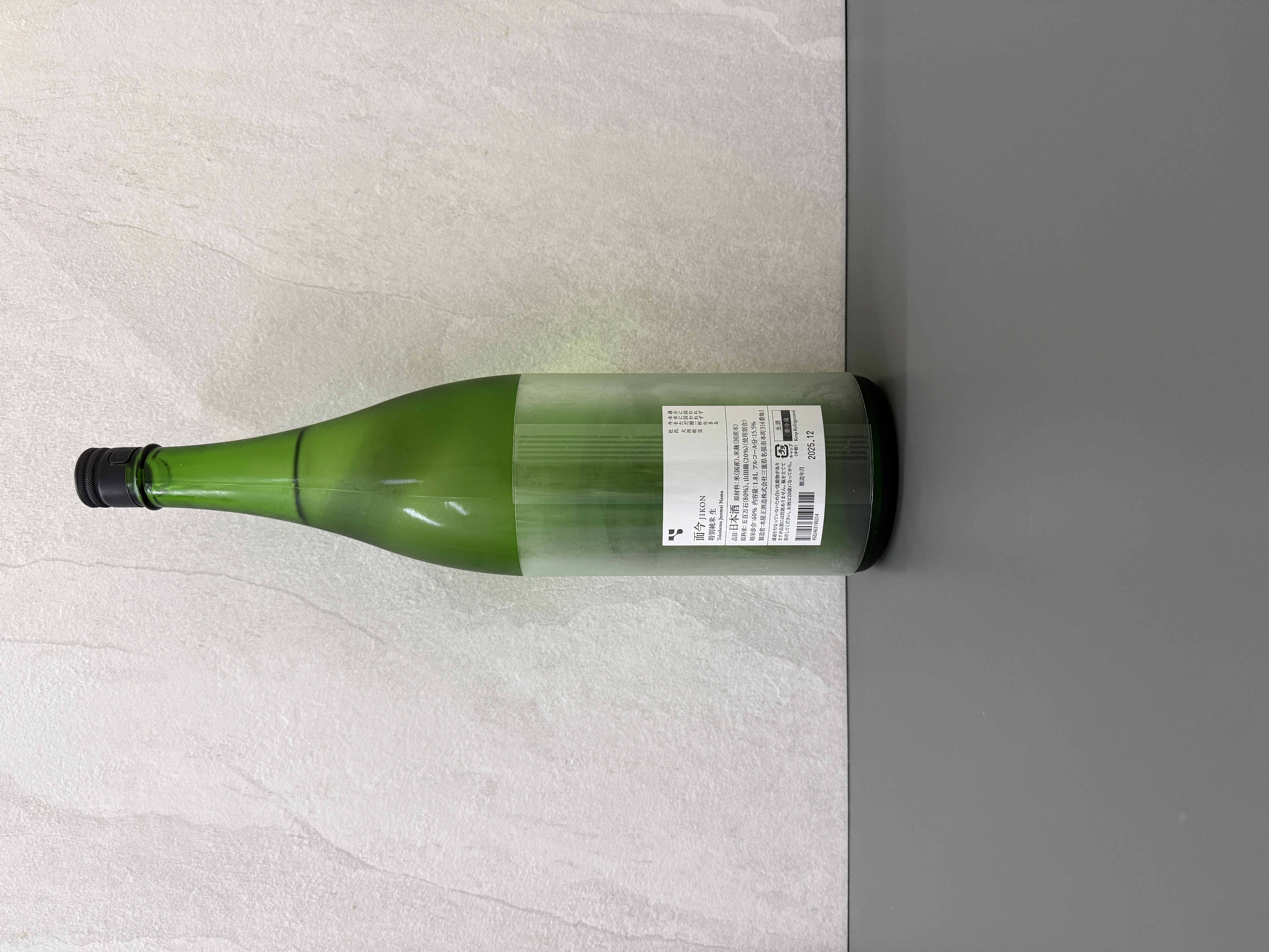 而今 特別純米 無濾過生 1800ml