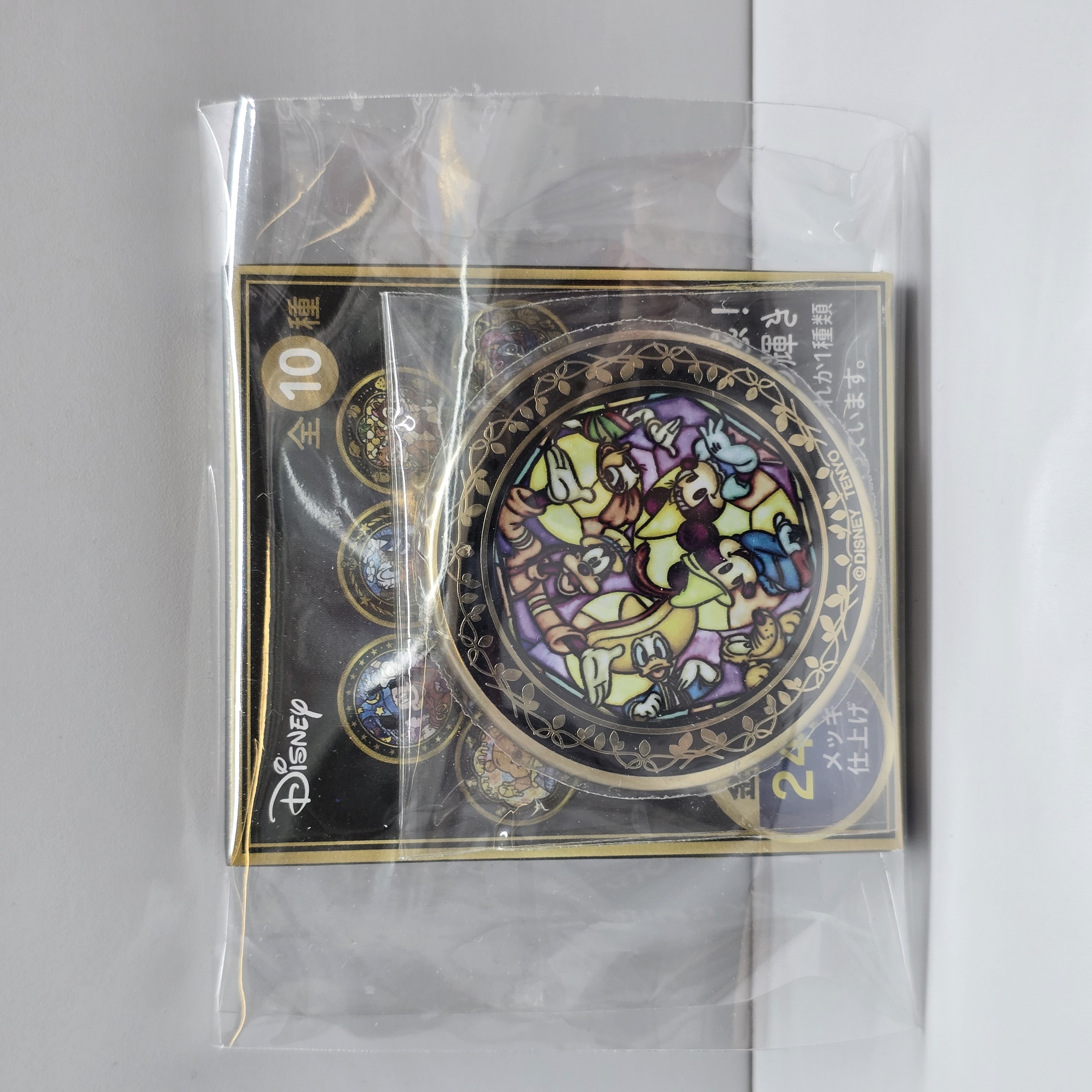 現貨 Mickey&Friend 燙金扣章