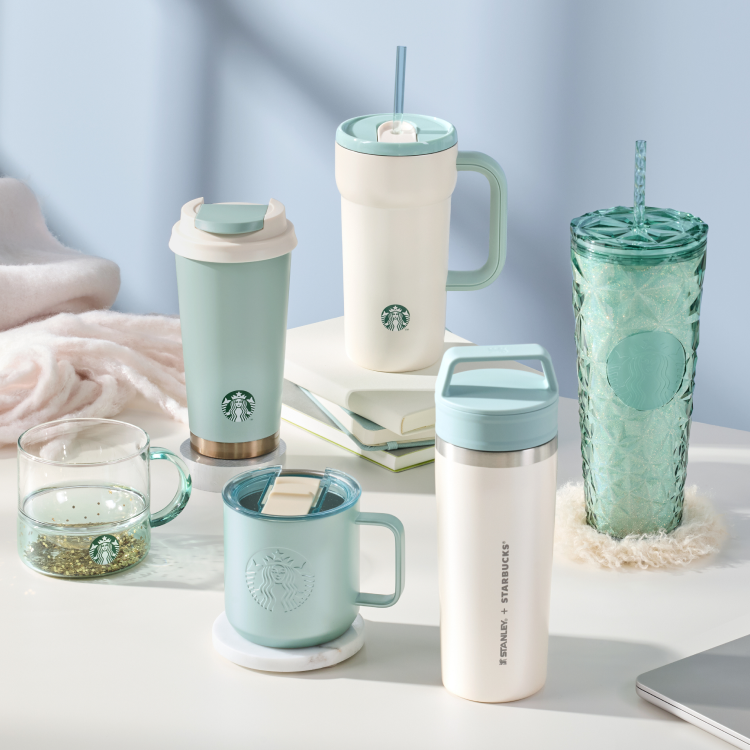 《日本 🇯🇵 STARBUCKS Brighten Up Your Days 系列》不鏽鋼保溫馬克杯 355ml