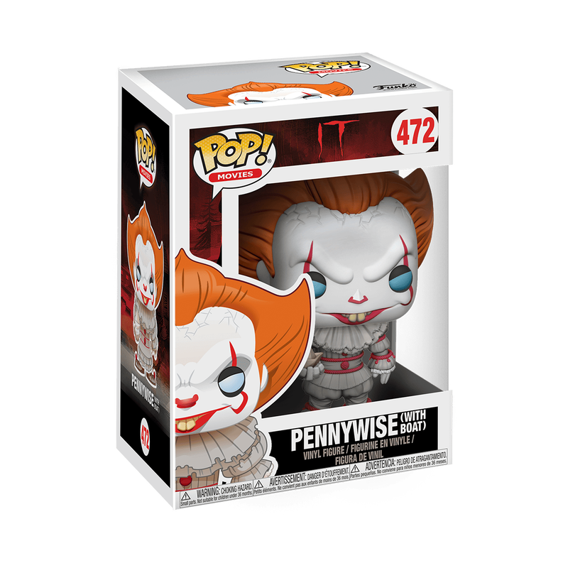 📦訂購 美國代購 Funko POP! IT Pennywise with Boat Figure 模型