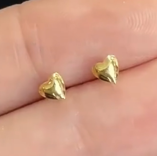 【无氢5D】四叶草/蝴蝶/雪花-耳钉