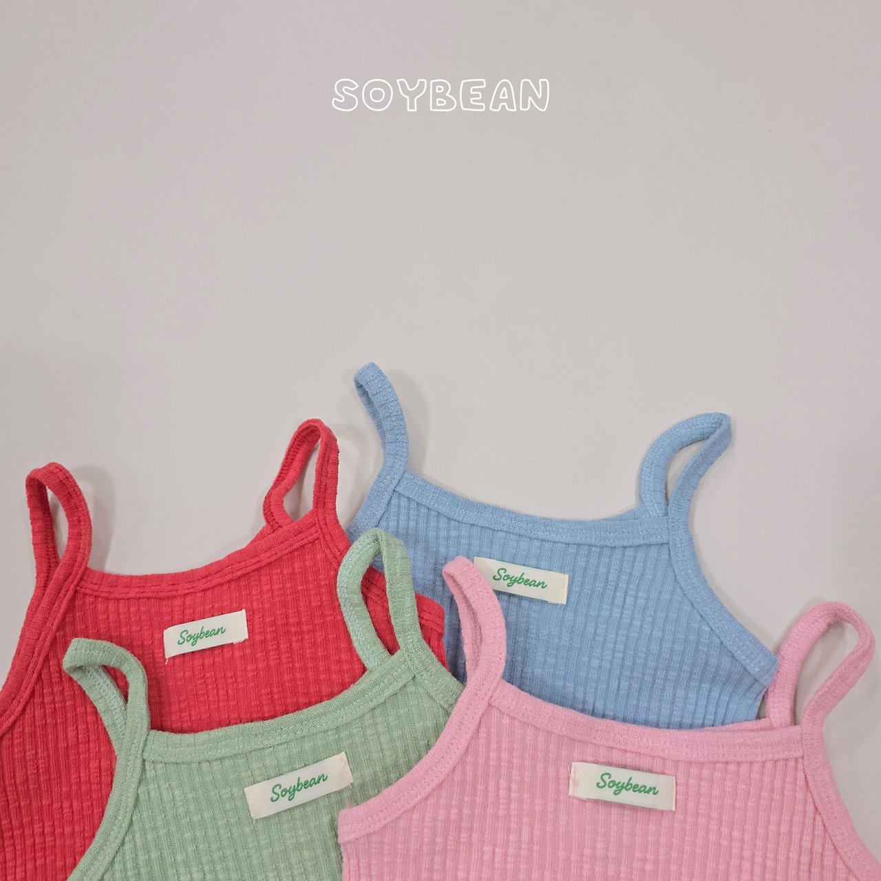 Soybean | dot pants set(Red L(100-110)