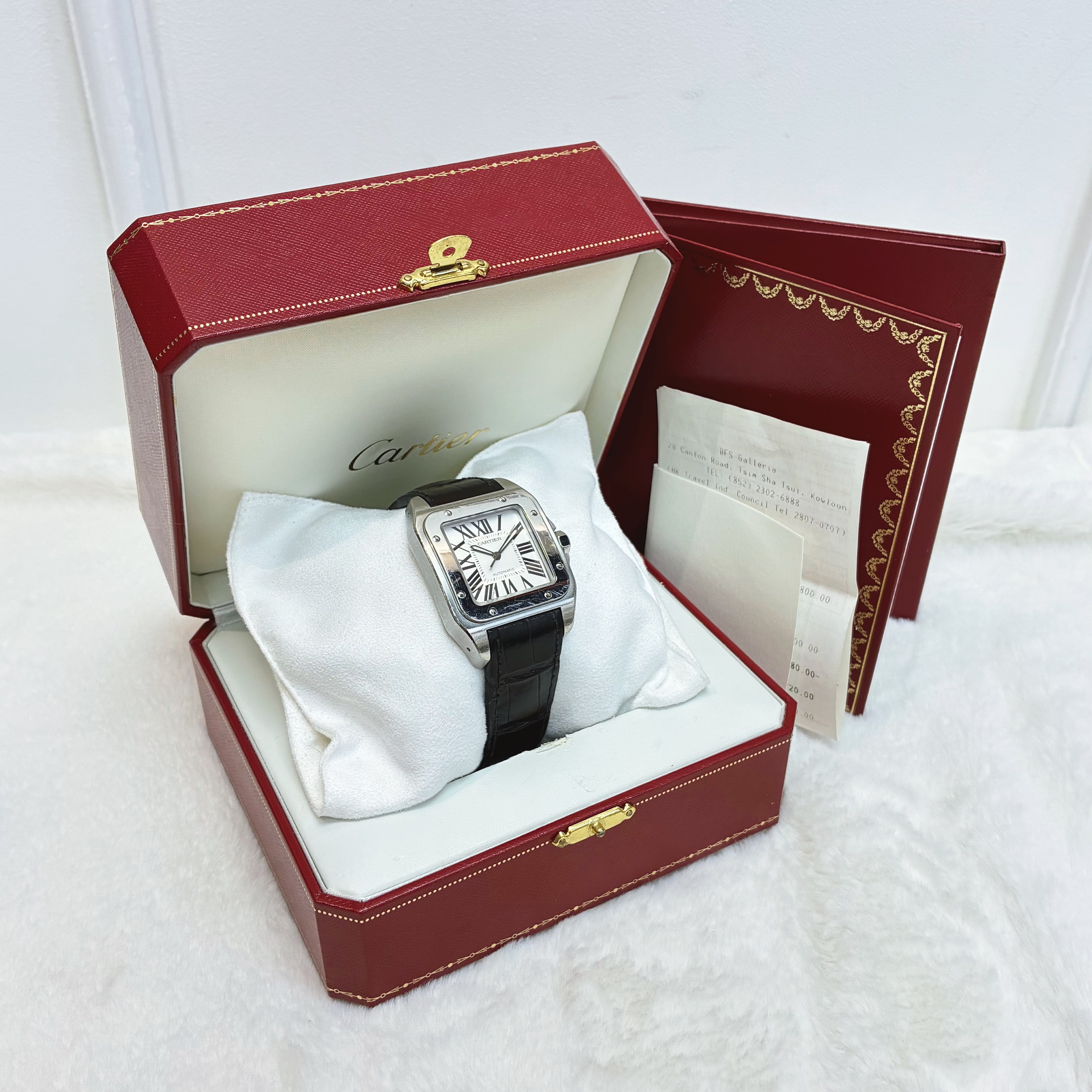 Cartier Santos 100 W20073X8 卡地亞山度士自動機械
