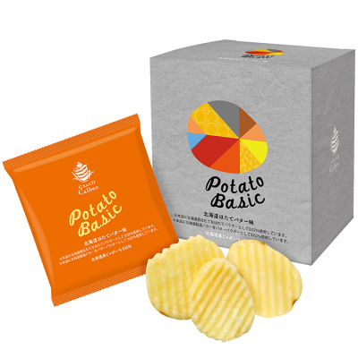 日本Grand Calbee 100%北海道產薯仔「Potato Basic」/ 「Potato Roast」薯片全4款口味選擇