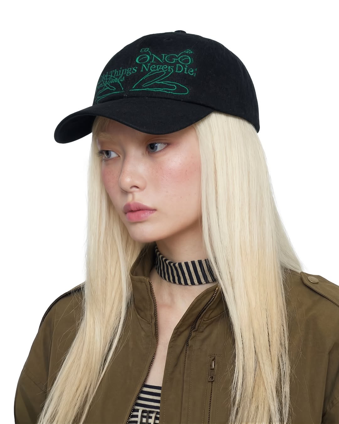 《Pre-Order》온고 ONGO old things never die Denim Flower Knot Cap 牛仔布帽子 (2026 Ver.)