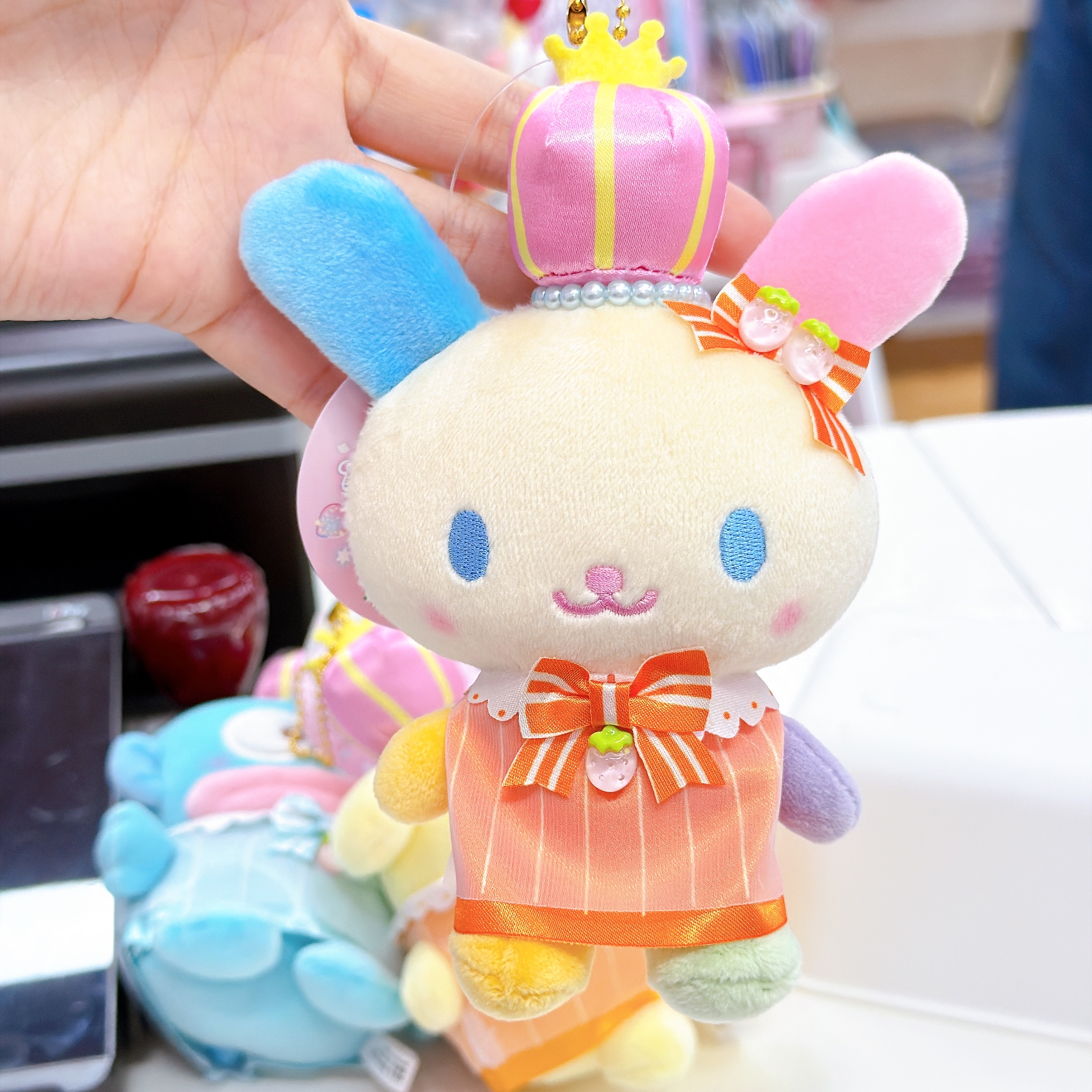 日本直送日本限定版草莓系列公仔掛飾