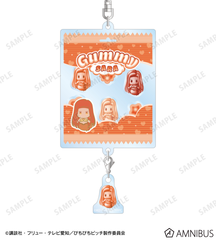 《Pre-Order》軟糖 petit-sserie Acrylic Keychain｜唱K小魚仙 Pichi Pichi Pitch AMNIBUS 商品 (26PP32-P)