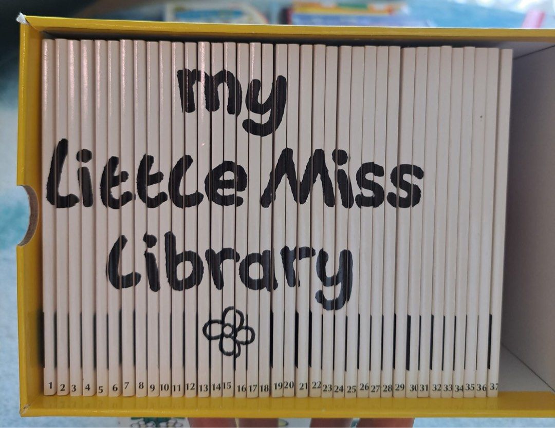 Little Miss The Complete Collection 妙小姐 英文繪本故事書｜37 books｜點讀版