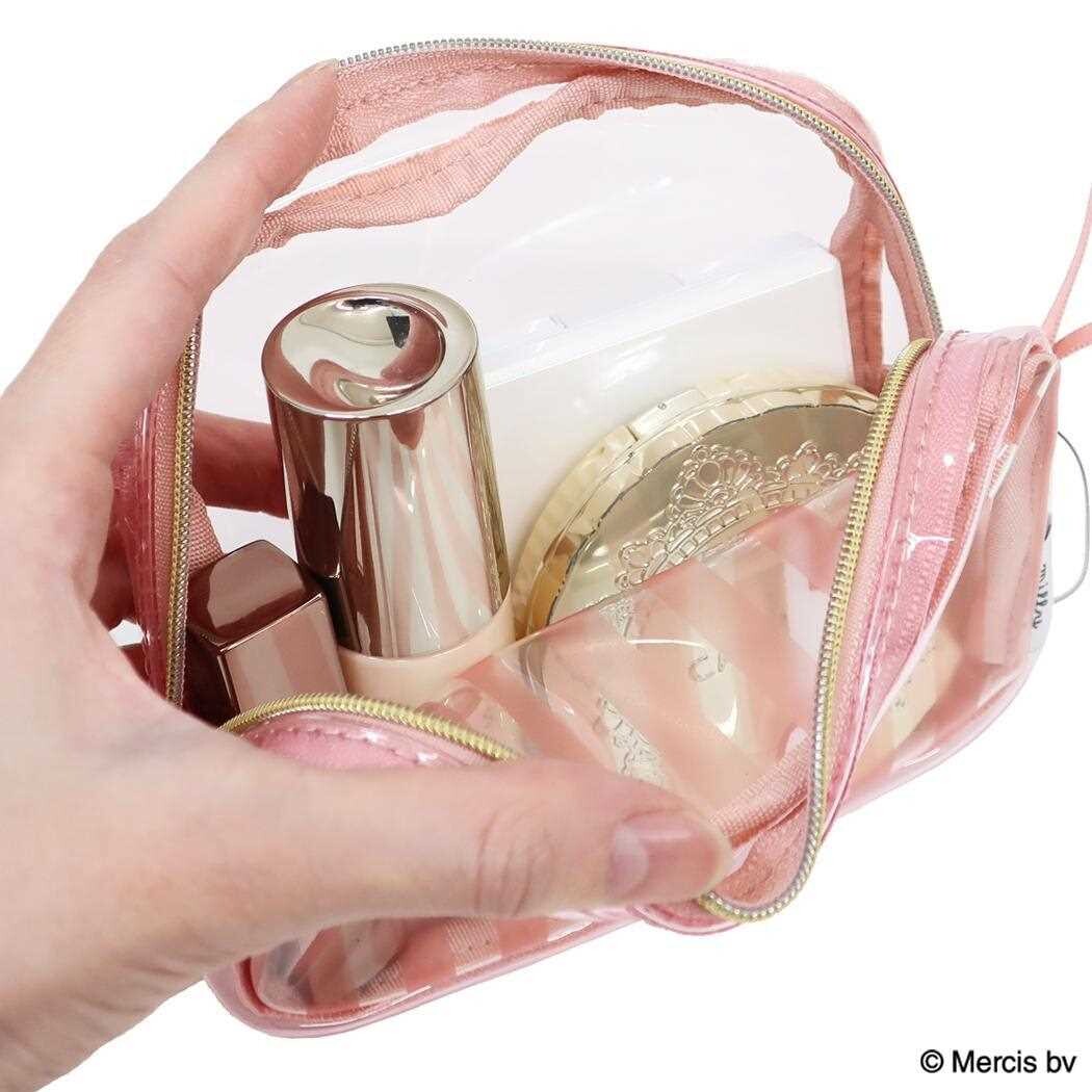 預購 miffy peekaboo 透明方形pouch  miff-248d