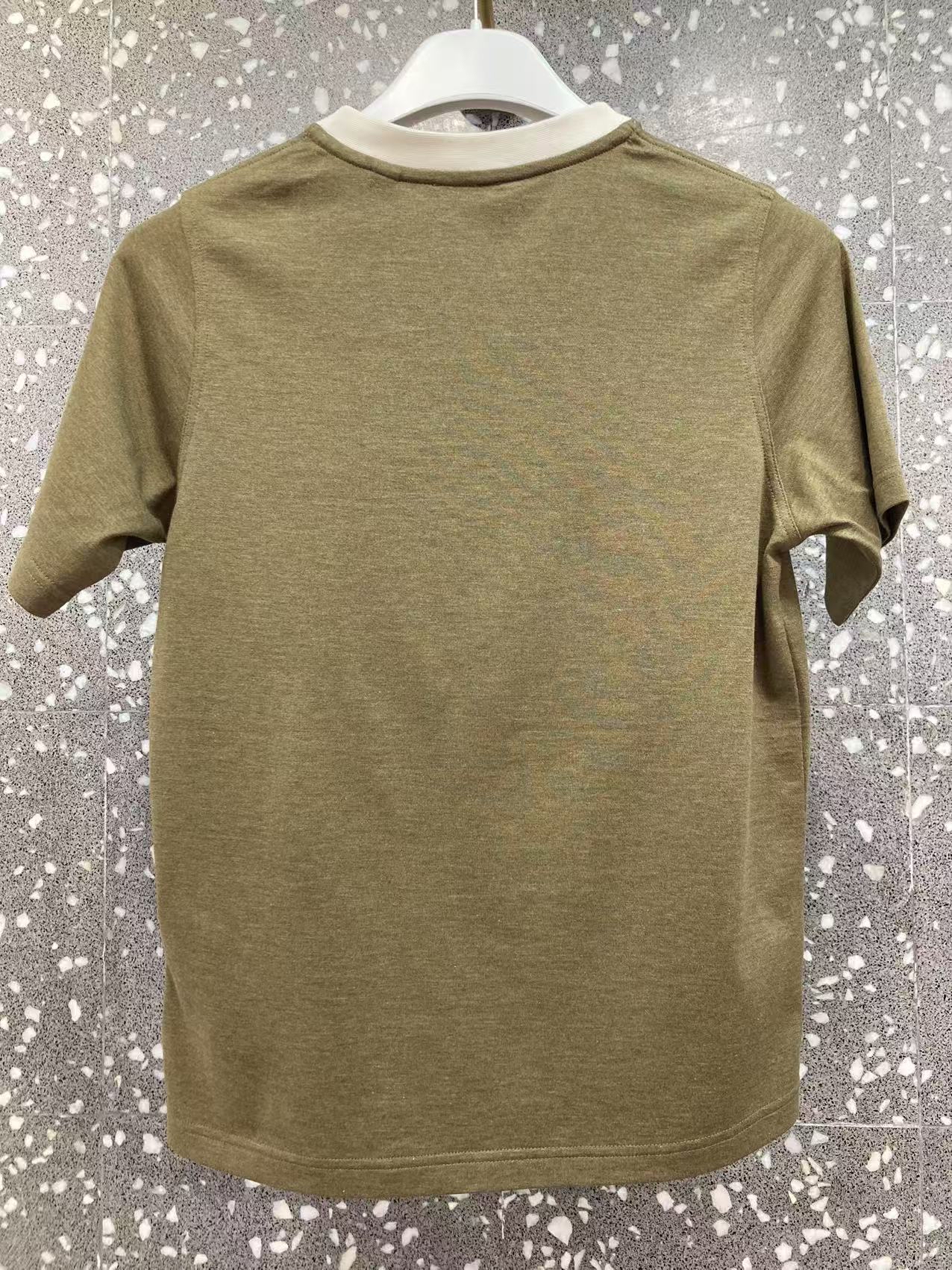 Burberry 深卡其色圓領 Tee 8Y 10Y 14Y