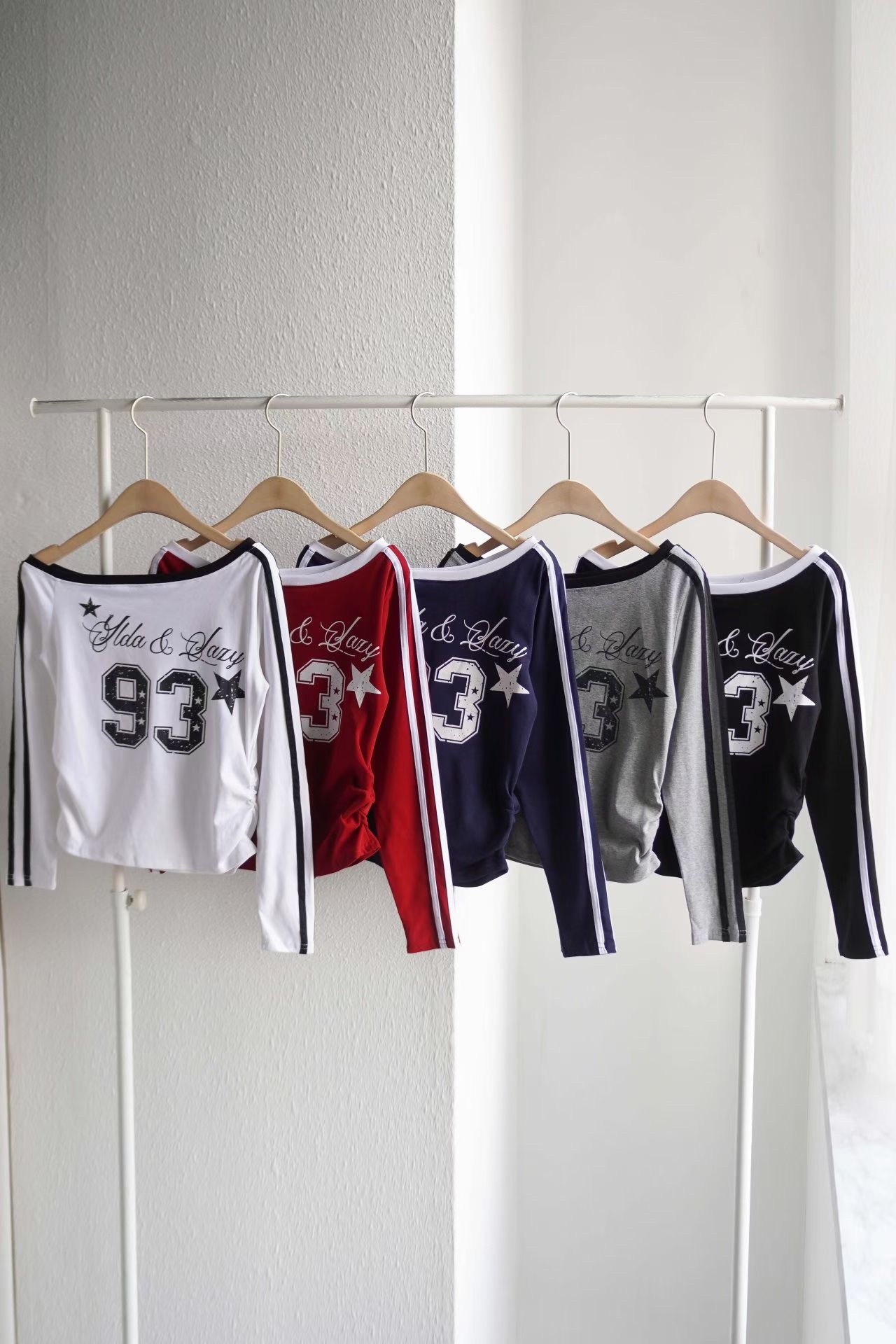 勁靚！韓國93 sporty斜膊上衣✨