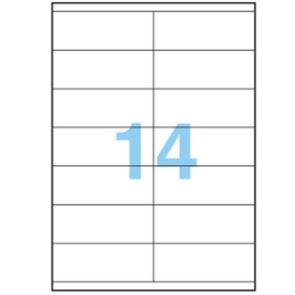 A3477 : ANEOS A4 FSC Multipurpose Label 105.0 x 41.0 mm