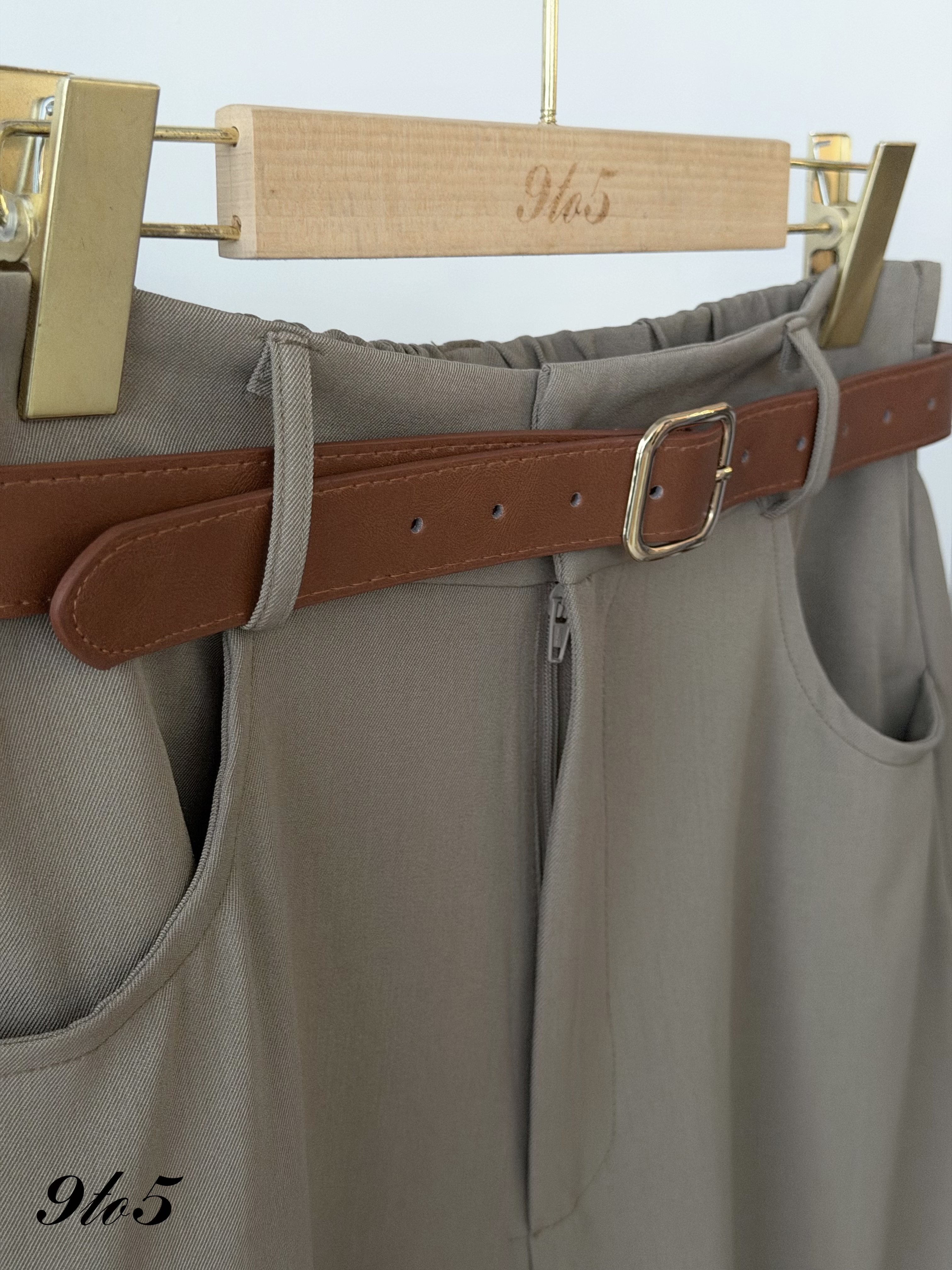 S2024 Cropped Straight Pants - 3 Colors 
