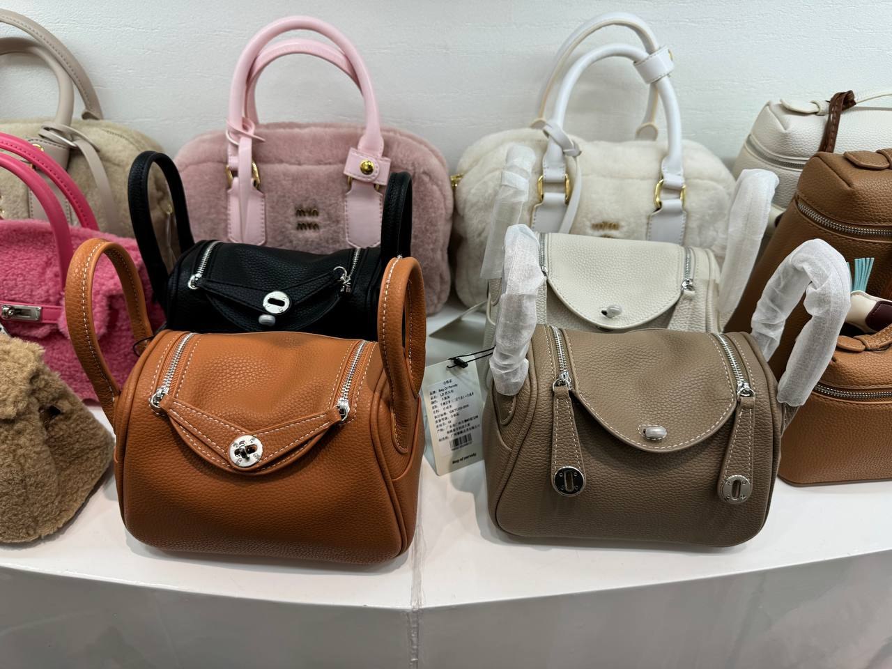 Bag of parody 真皮Mini Lindy