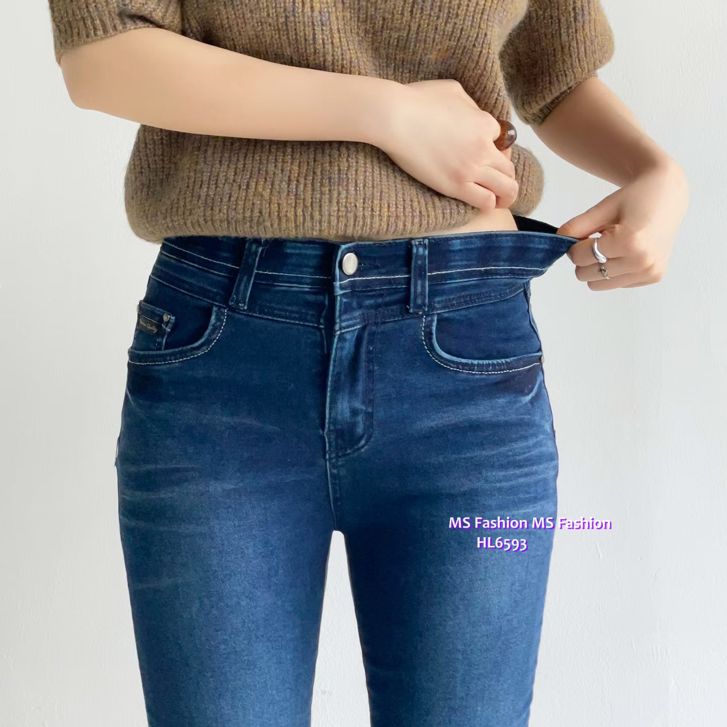 HL6593 韓國🍂Howluk牛奶面料slimcut牛