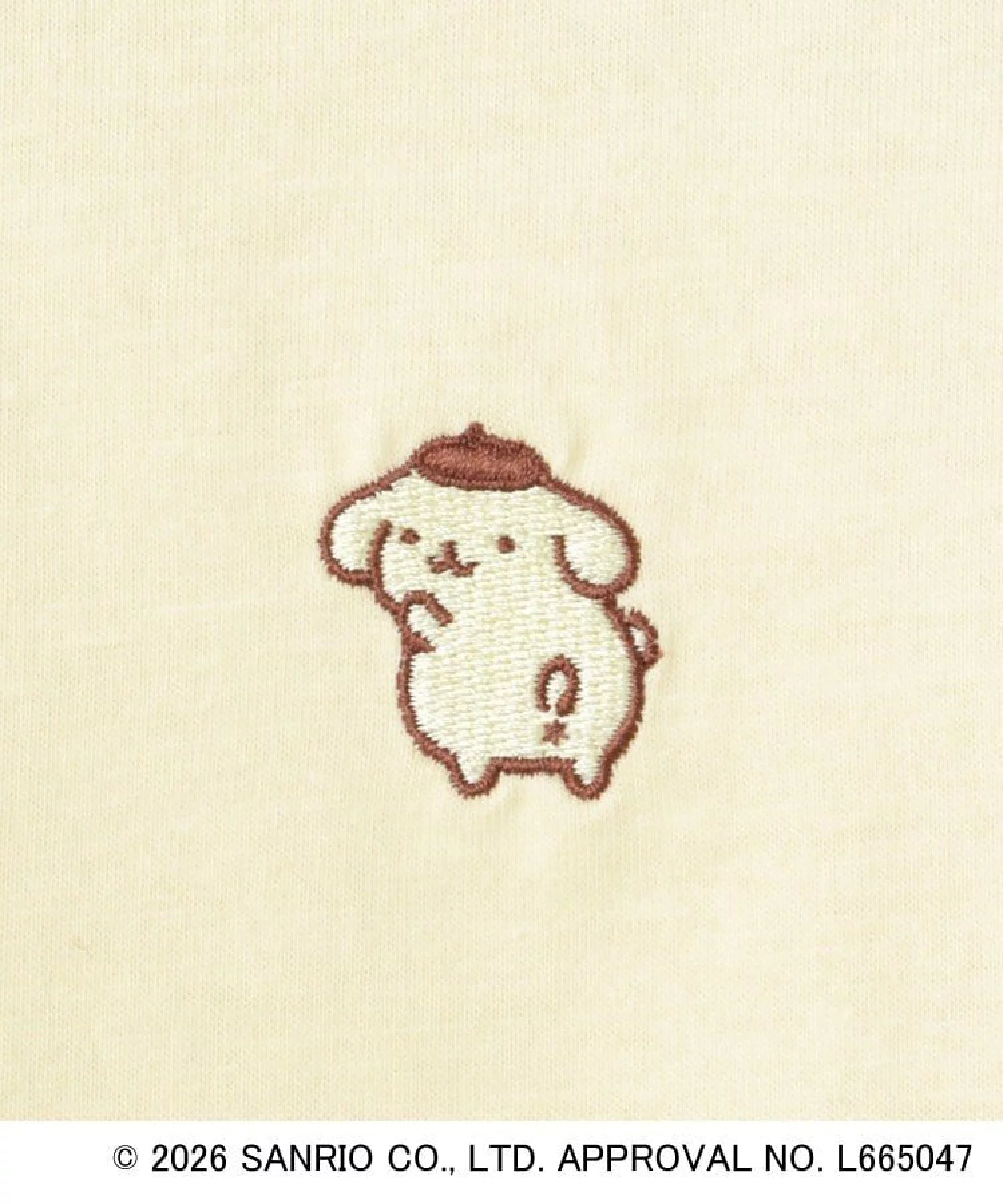 日本預訂📍日本index x 布甸狗30週年系列 - 絨面邊短袖Tee