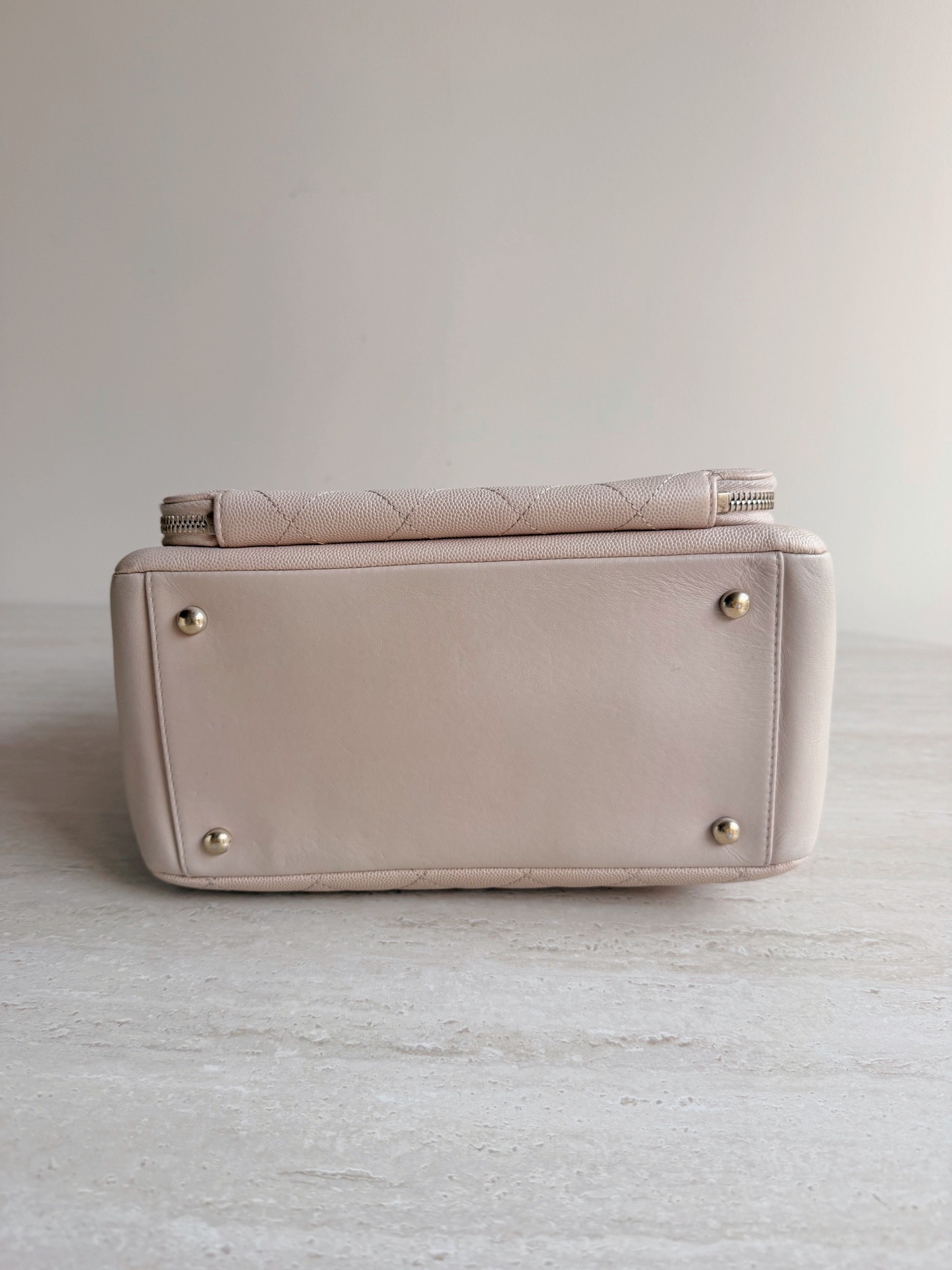 【預訂貨品】Chanel粉色荔枝紋牛皮tote