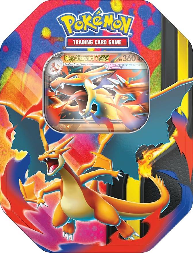 Pokémon TCG - Mega Charizard X/Y ex Tin