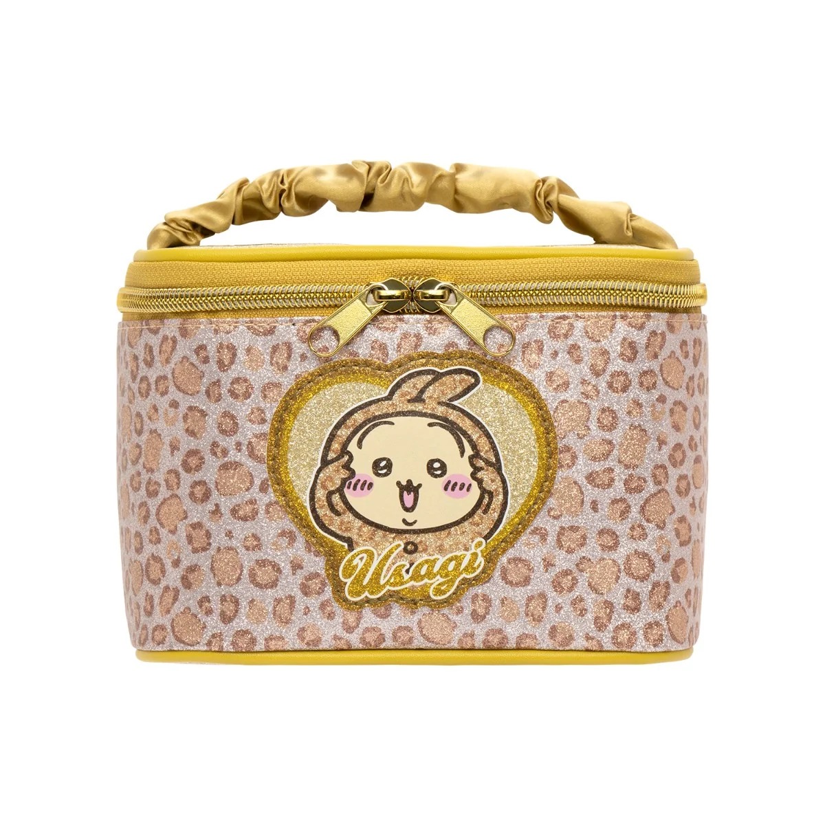 🌸 【預訂】豹紋化妝袋 - Chiikawa 18/9新品