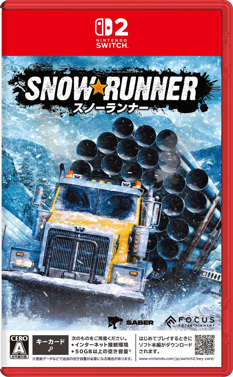 【預售 16/7】**日本版** SW2 雪地奔馳 SnowRunner 英/日文 (日文封面) SW2-0385
