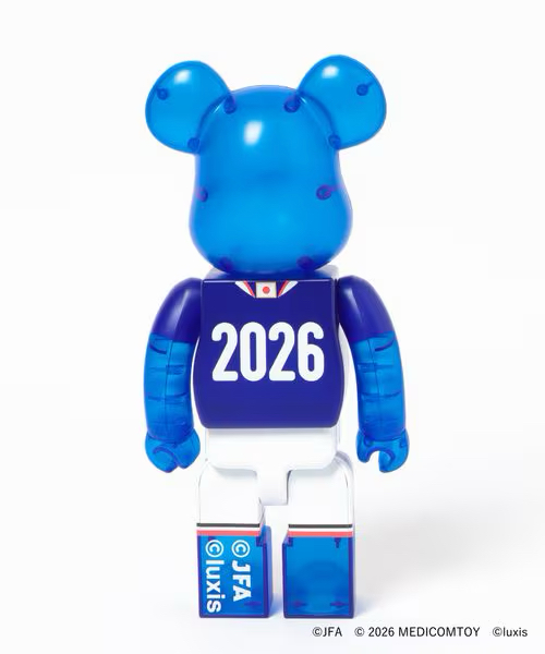 【BE@RBRICK】足球日本代表Ver. 100% & 400%