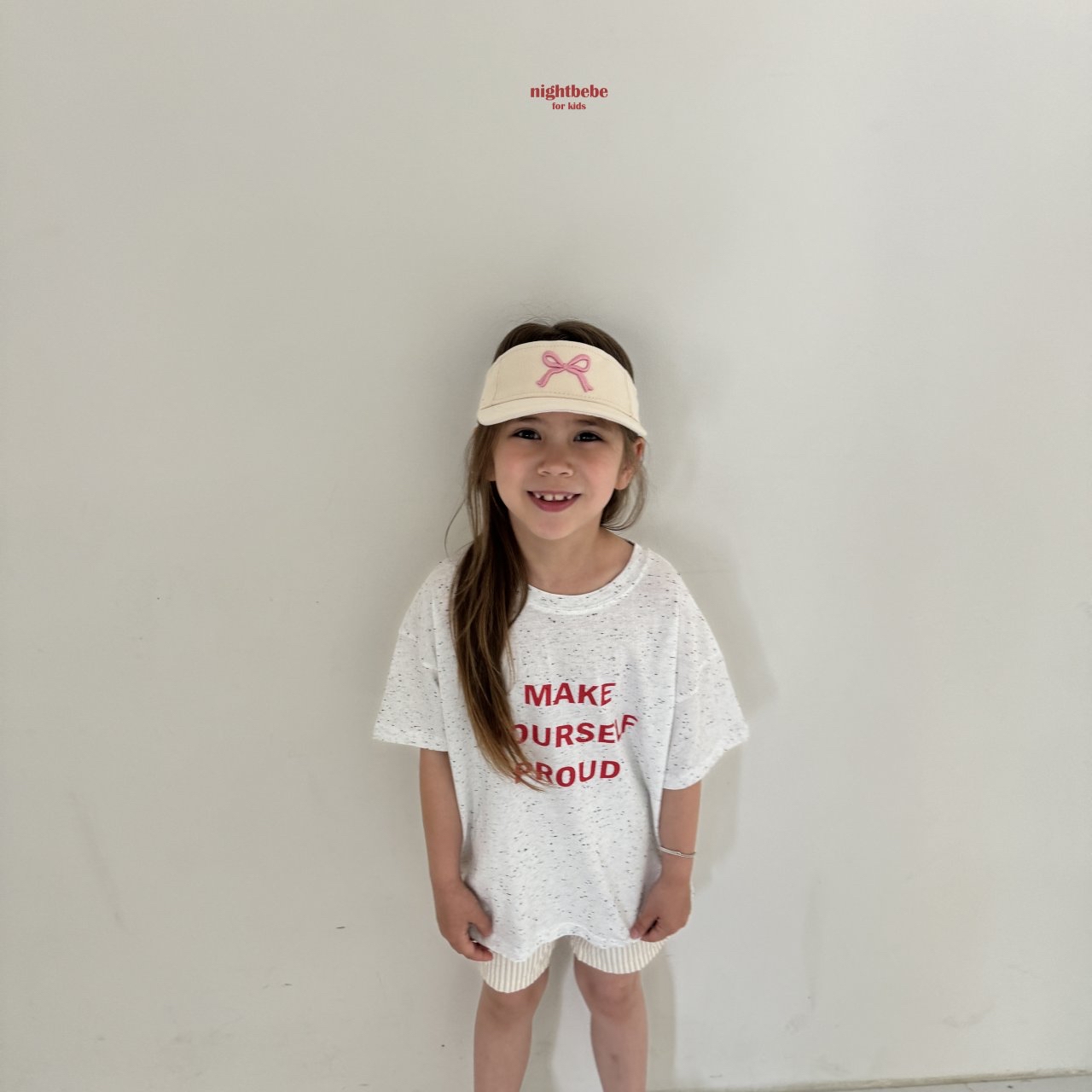 Nightbebe | sun cap (Ivory free size) ACC