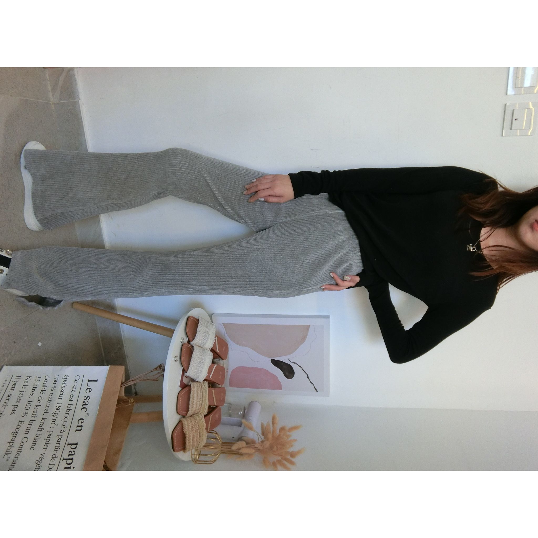 薄身波浪邊打底