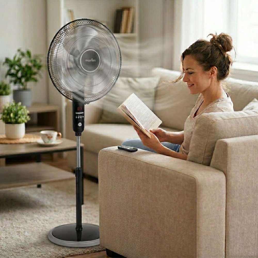 Morries BLDC Remote Stand Fan MS-8816DCSFR UE