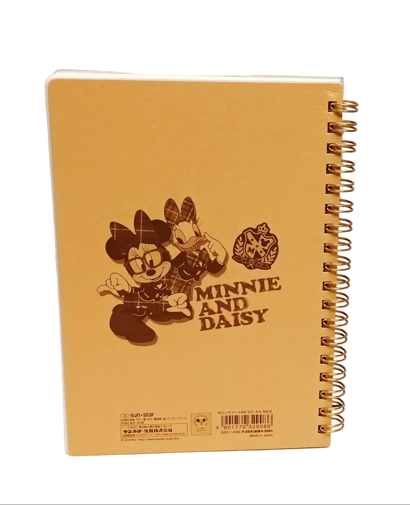 B6 線圈橫線筆記本 Minnie Mouse & Daisy Duck      (S2611430)