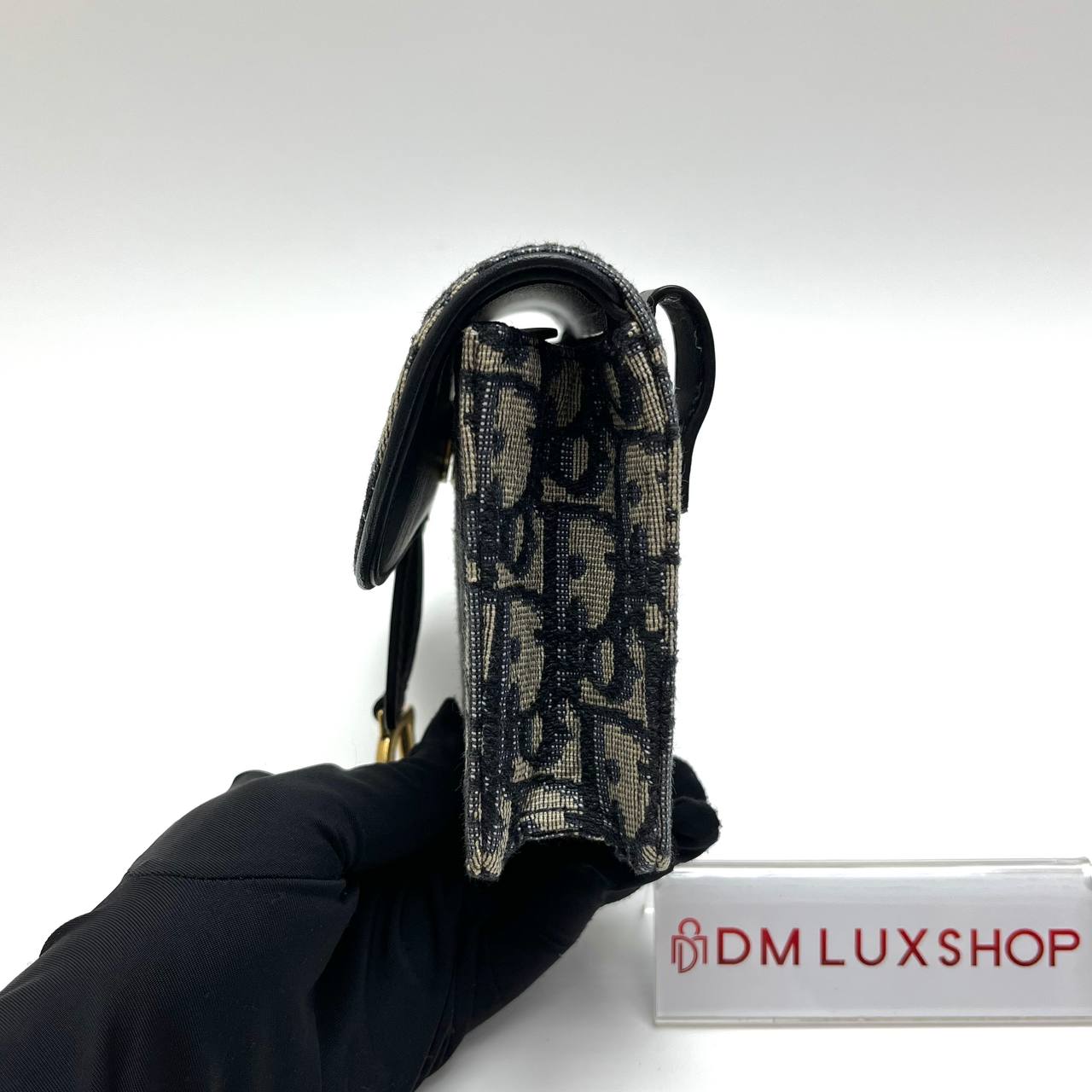 Dior Oblique Saddle Belt Pouch with Strap