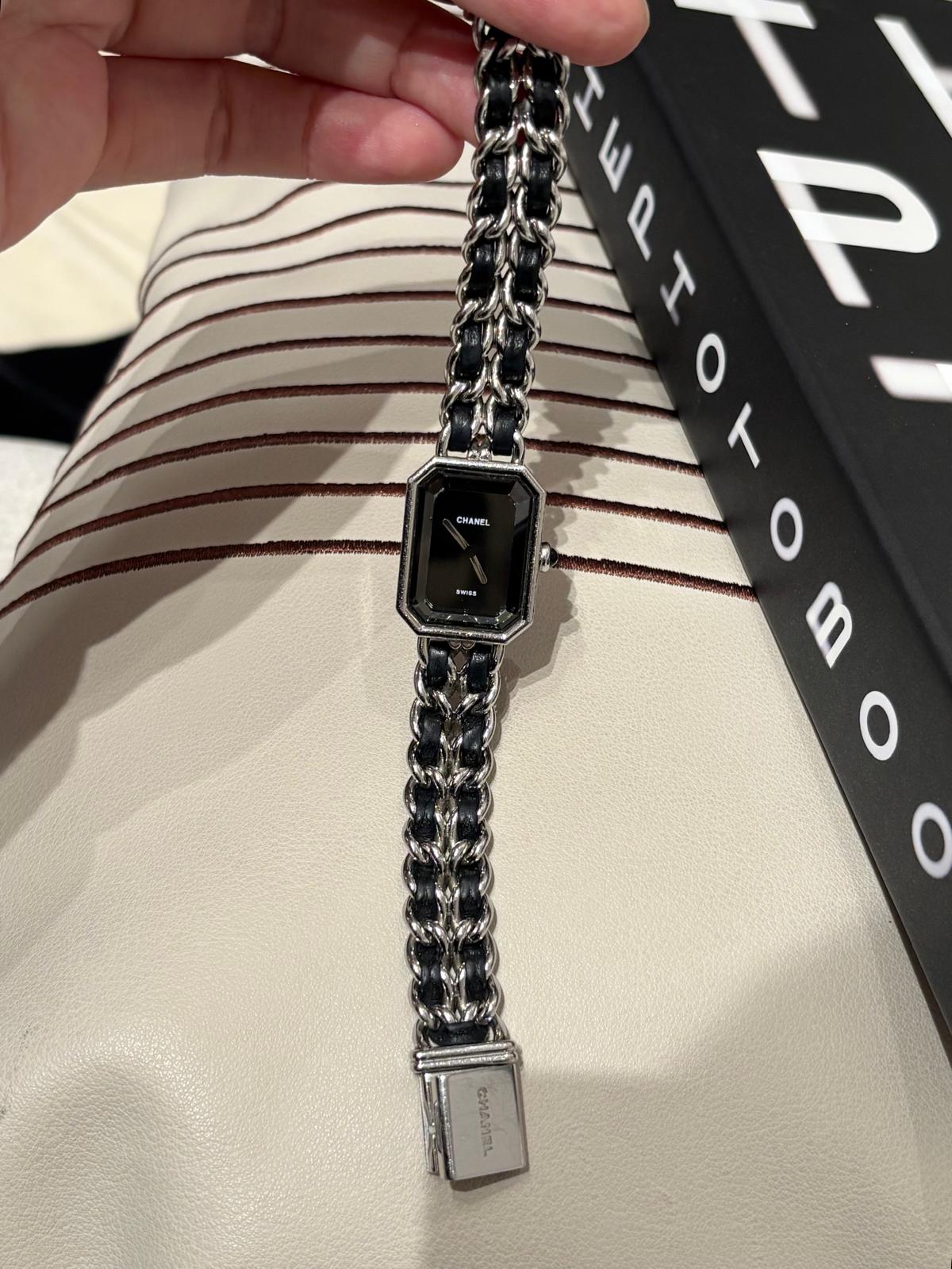 Chanel Première Iconic Chain Quartz Watch H0451 S size  100%Authentic, 95%New ✅證書
