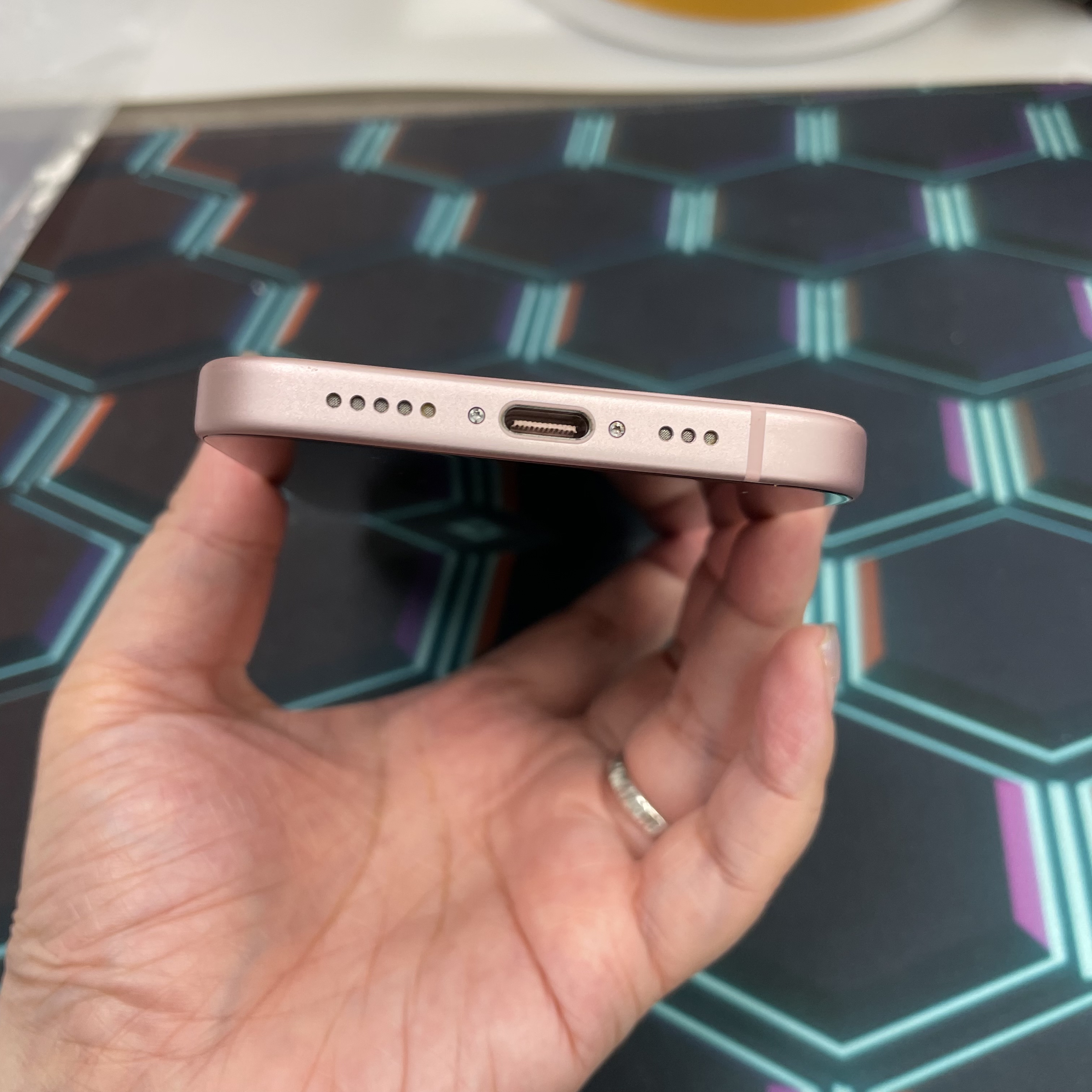 *7515 15 完美機 128GB 電100 粉色 pink