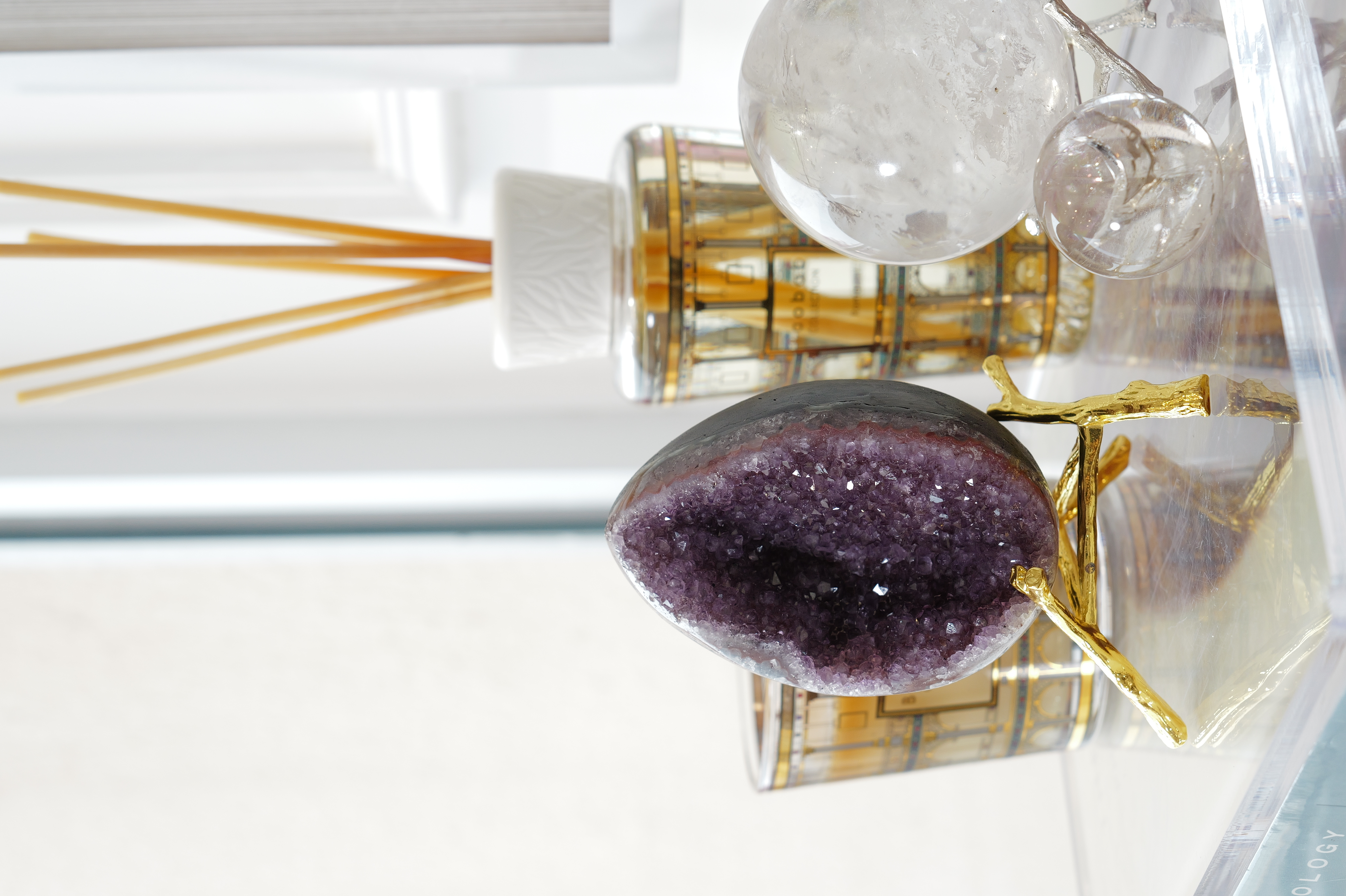 ༒10.2cm瑪瑙邊香芋柴紫水晶蛋༒  AM5001C2JGmf1-RA27*5EN