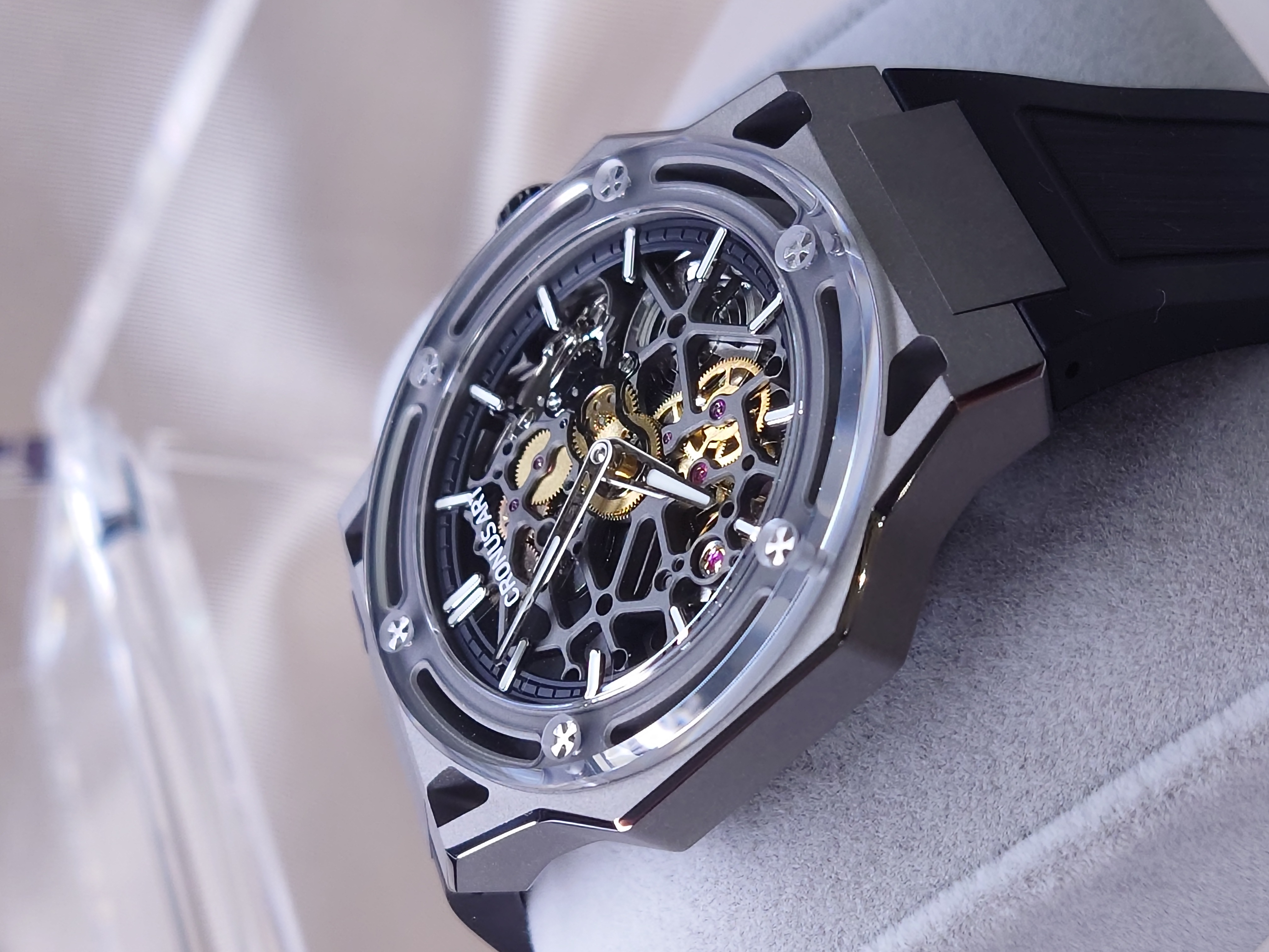 Cronus Art 探險者珍珠陀機械表 Grey