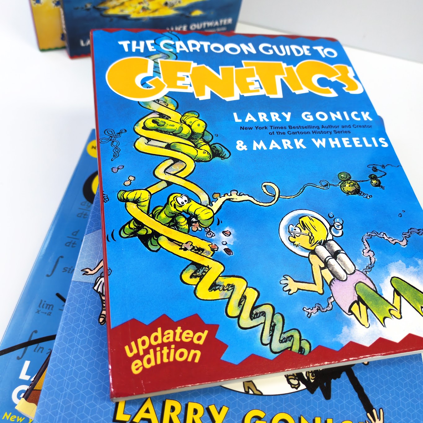 The Cartoon Guide Series 9 books   | Paperback | 爆笑科學漫畫系列 |英文原版英語科普讀物9冊  | B136  