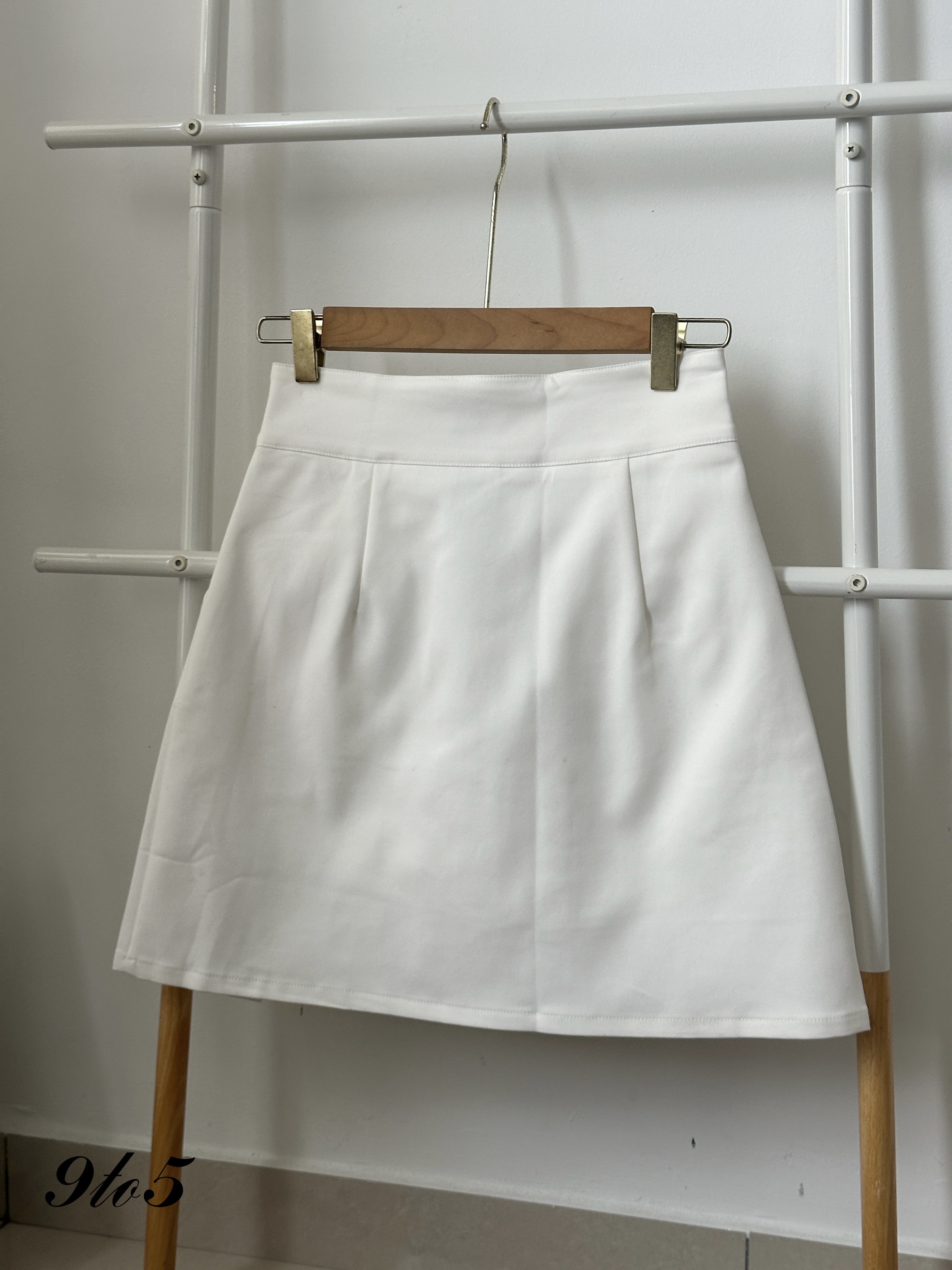 S1831 A Line Pleated Skirt - 3 Colors 