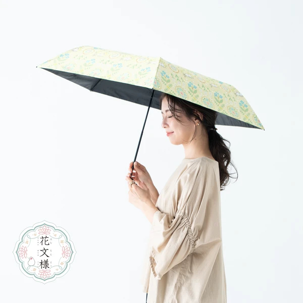 日本花文樣50cm文鳥輕量迷你傘