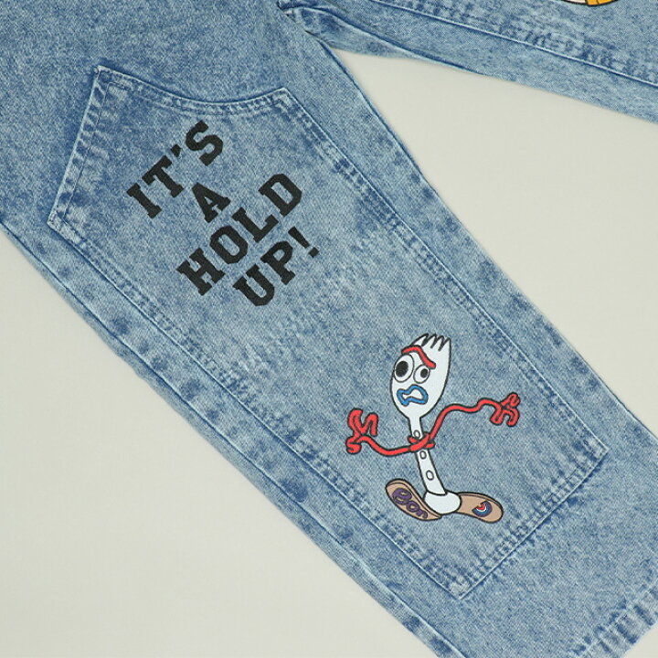 🇯🇵預訂 日本直送🇯🇵Babydoll x Toy Story系列人物前後印花直筒牛仔褲