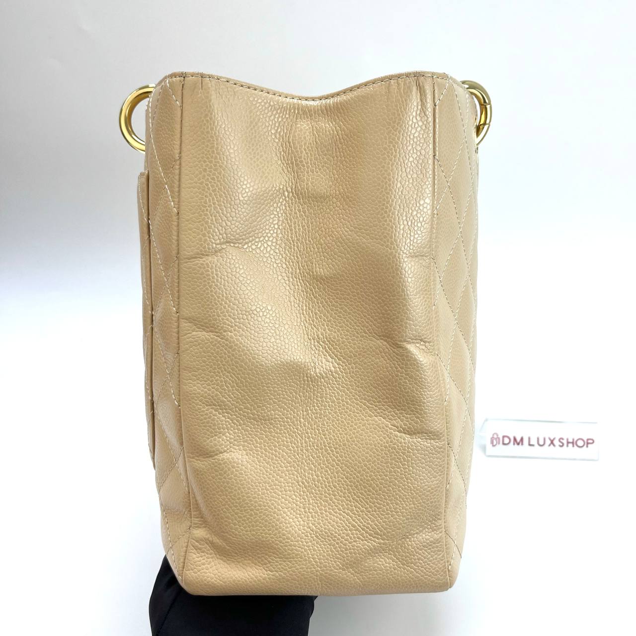 Chanel Beige Caviar GST GHW (Serial 17, Y: 2013)