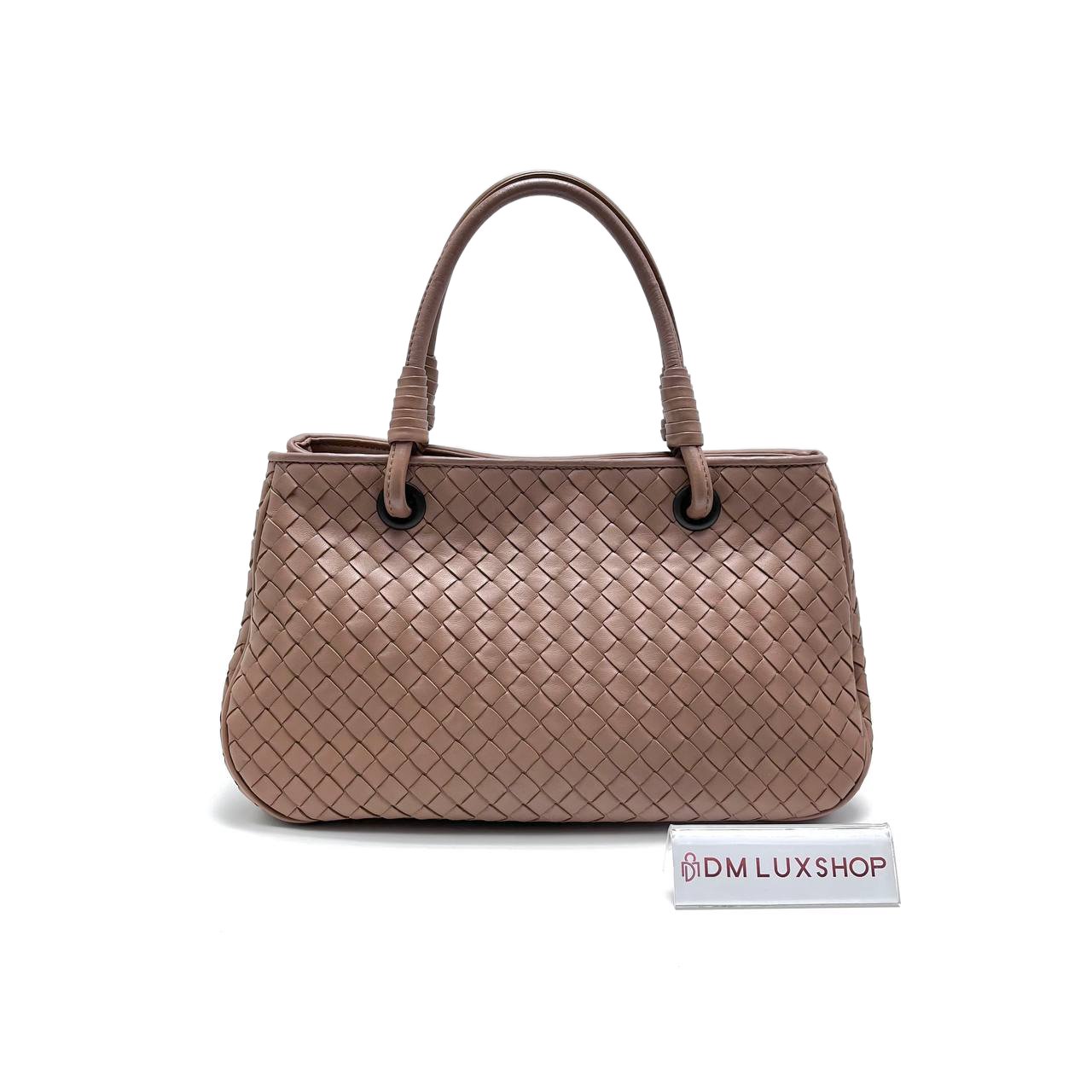 BV Taupe Intrecciato Hobo