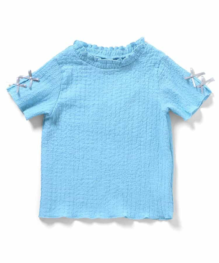 🇯🇵預訂 日本直送🇯🇵Apres les cours五色絲帶花邊皺紋短袖上衣