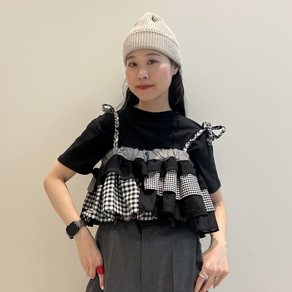  日本製TORI-TO x BEAMS JAPAN 拼款吊帶背心